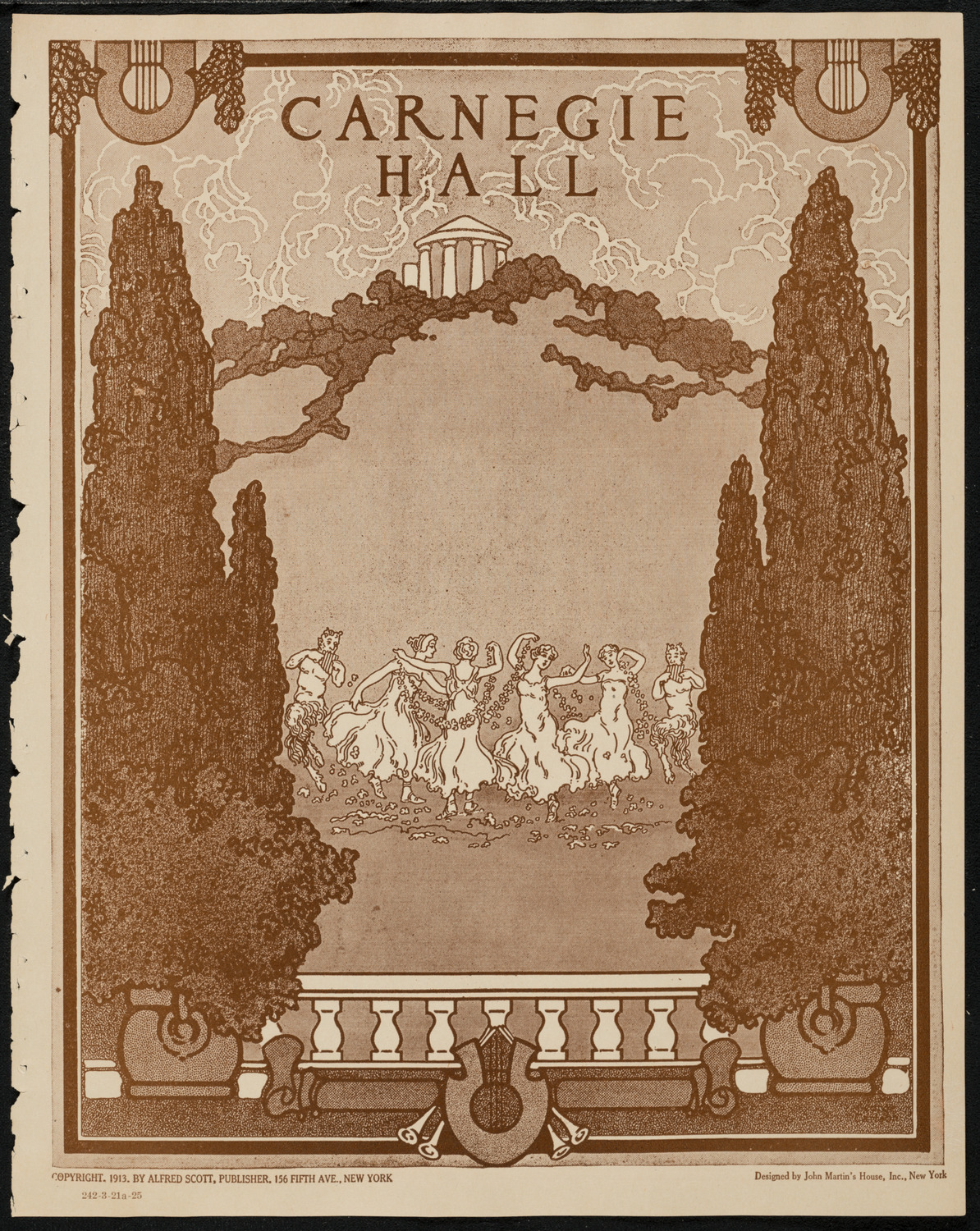 Sergei Rachmaninoff, Piano, March 21, 1925, program page 1