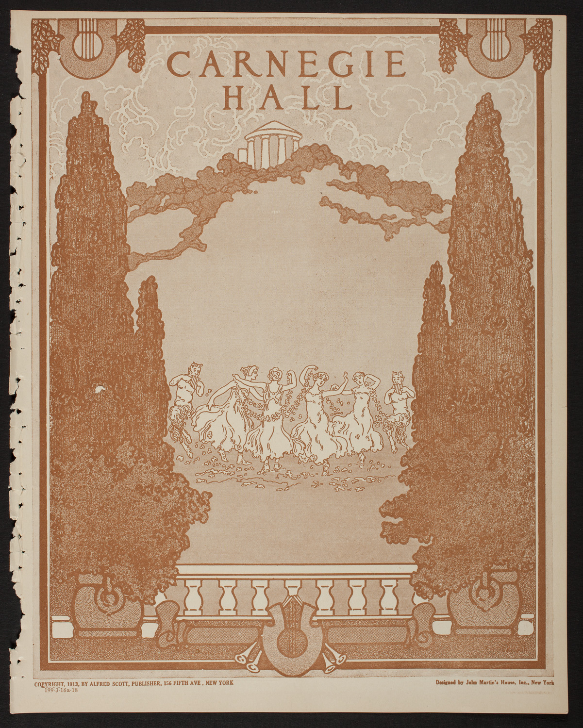 Boston Symphony Orchestra, March 16, 1918, program page 1