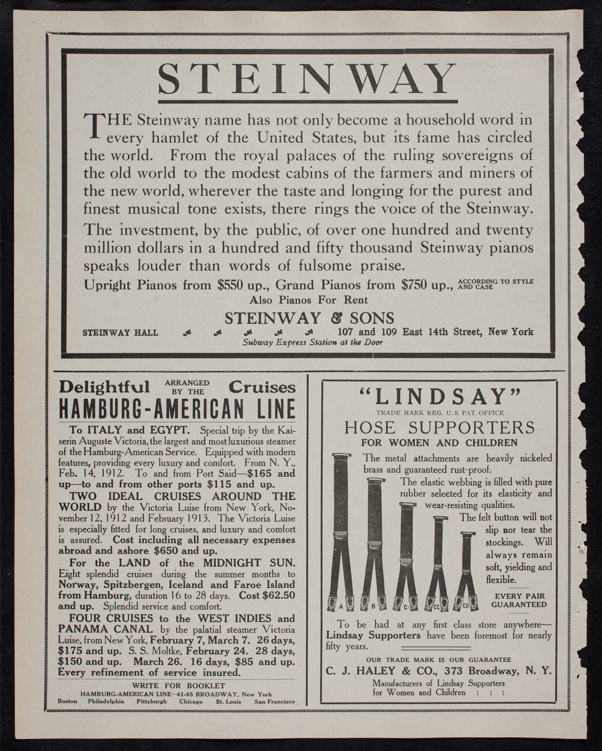 Burton Holmes Travelogue: Spain and Portugal, January 15, 1912, program page 4