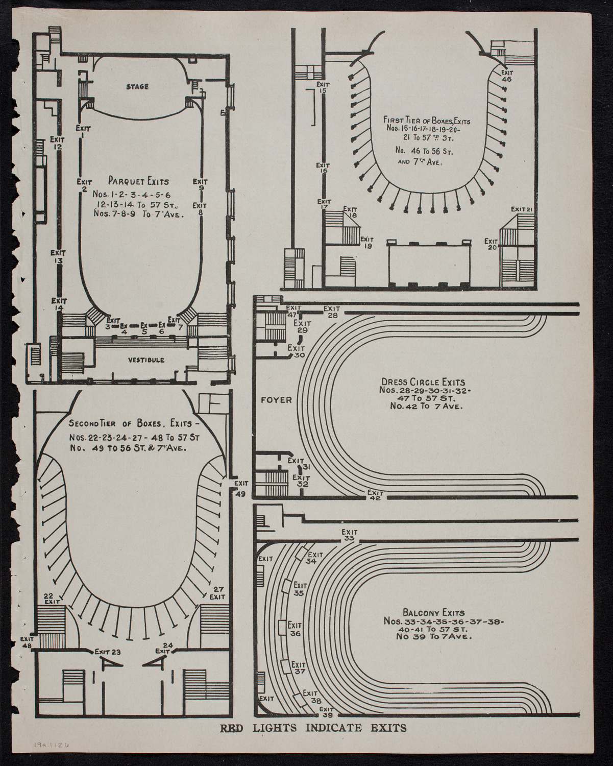 New York Philharmonic, January 19, 1912, program page 11