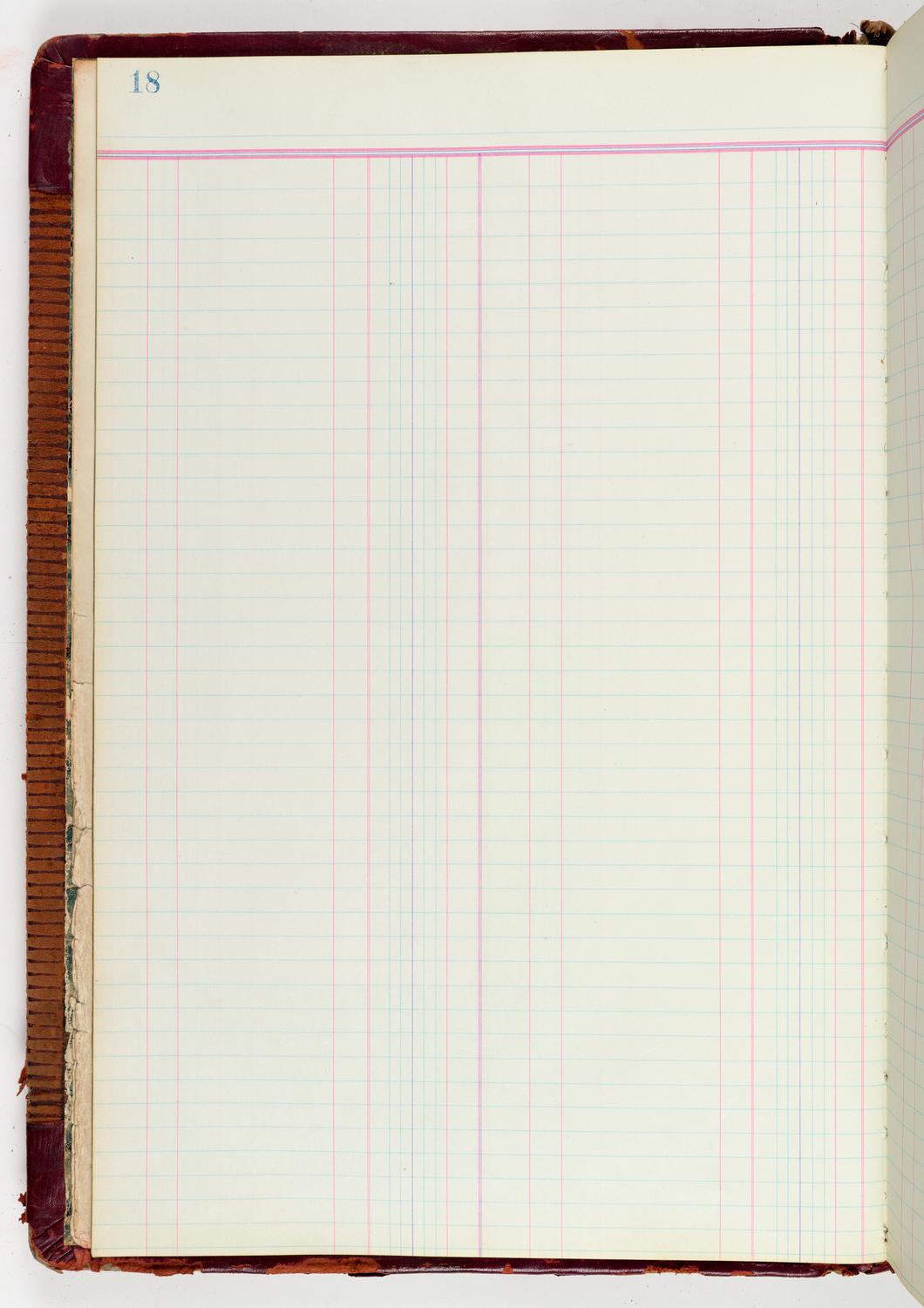 Music Hall Accounting Ledger Journal, volume 6, page 18
