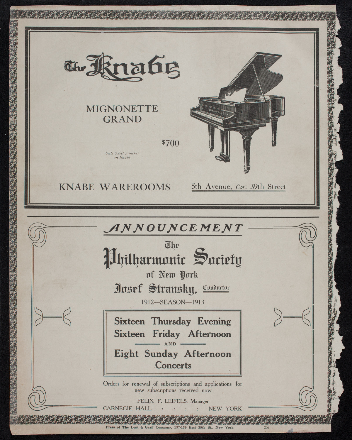 Graduation: Eastman-Gaines School, June 20, 1912, program page 12