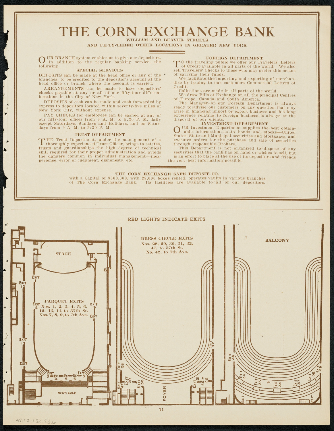 New York Philharmonic, December 13, 1923, program page 11