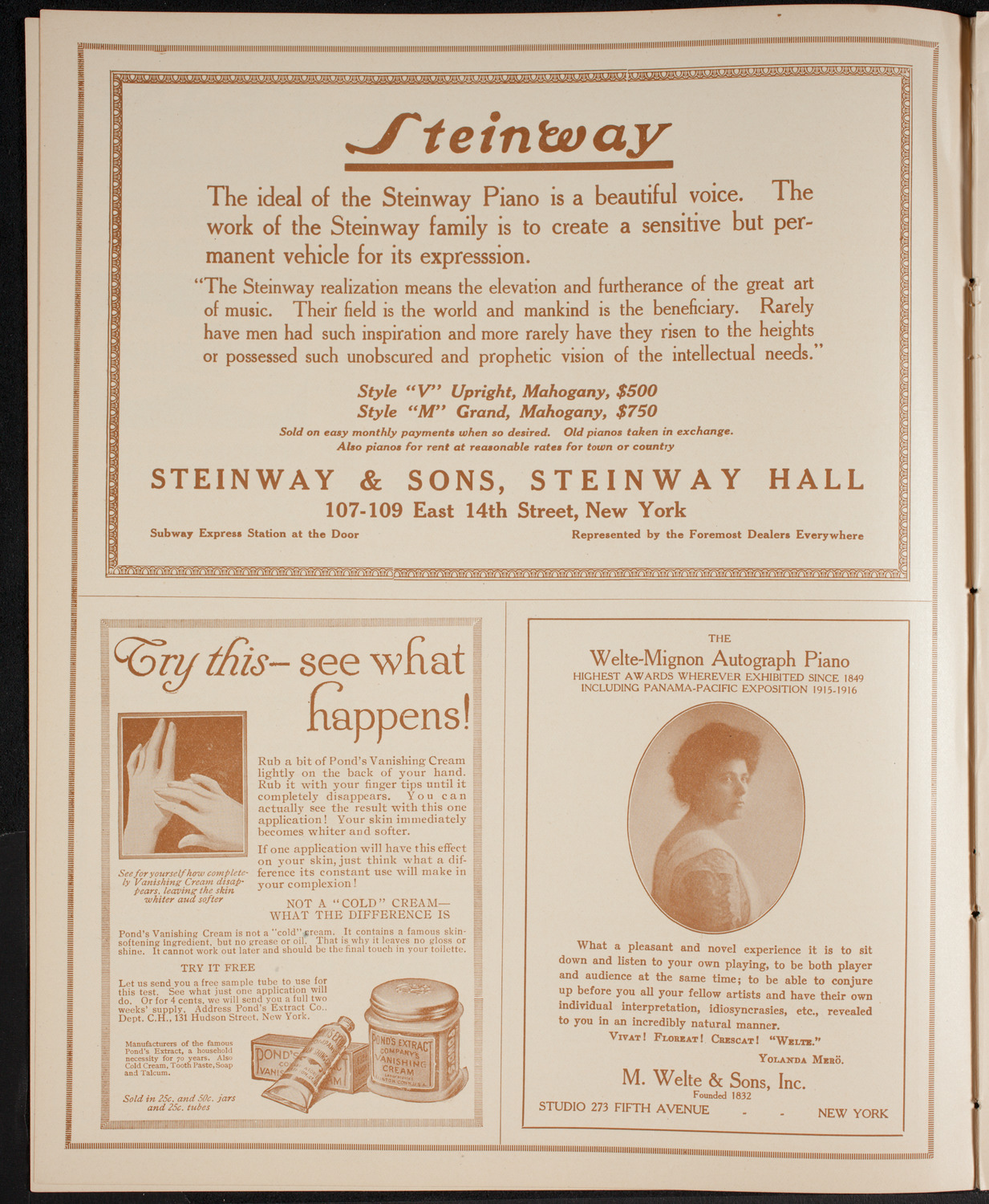 Russian Symphony Society of New York, February 19, 1916, program page 4