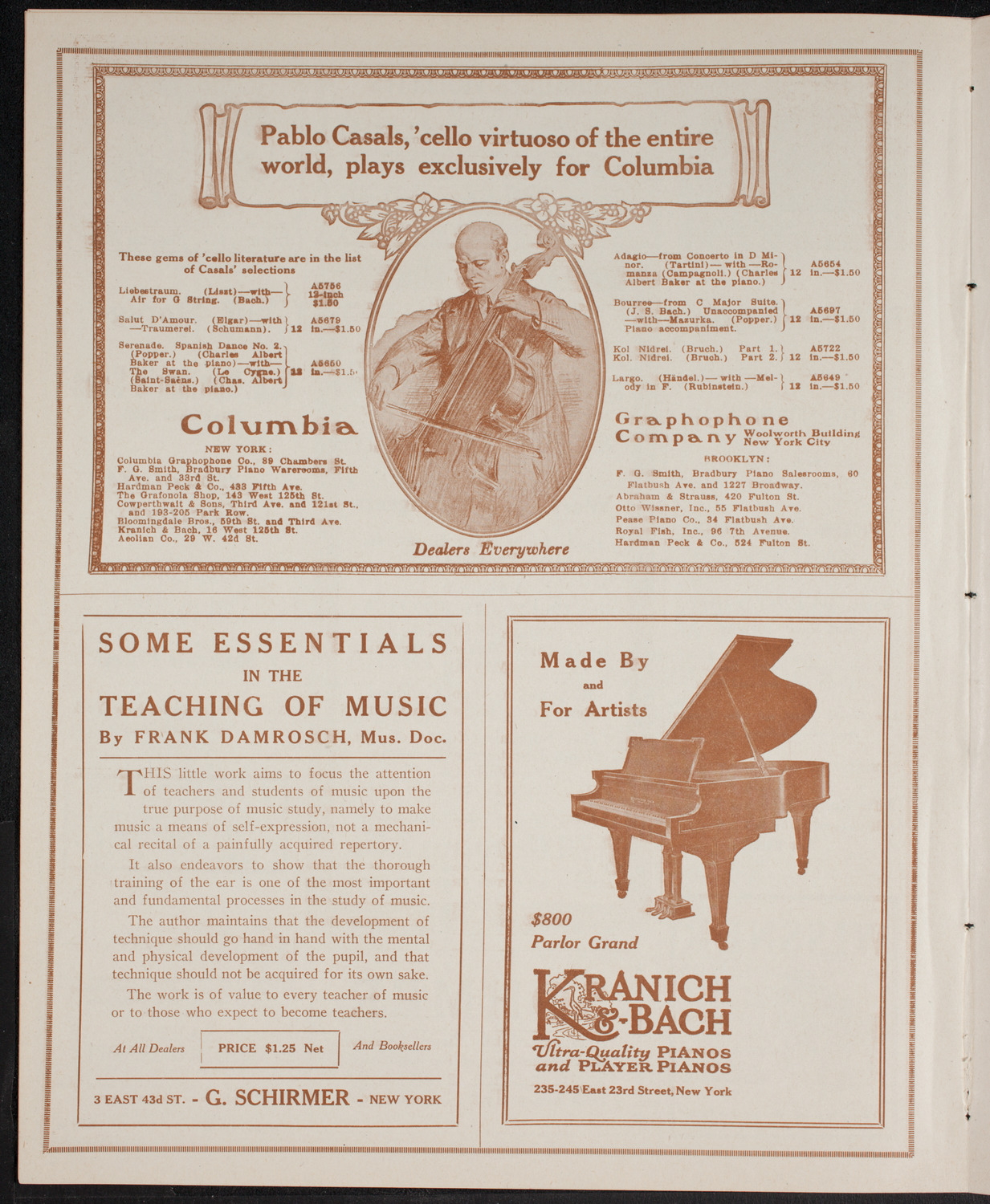 Second World Court Congress, May 2, 1916, program page 6