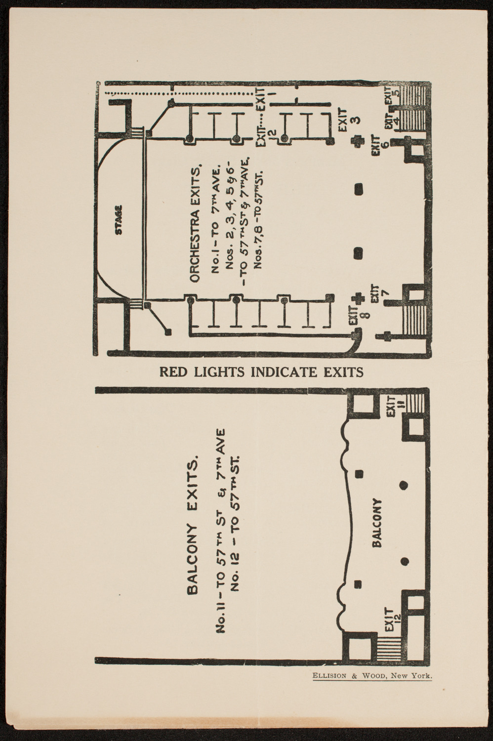 American Academy of Dramatic Arts/ Empire Theatre Dramatic School Dress Rehearsal, December 16, 1919, program page 4