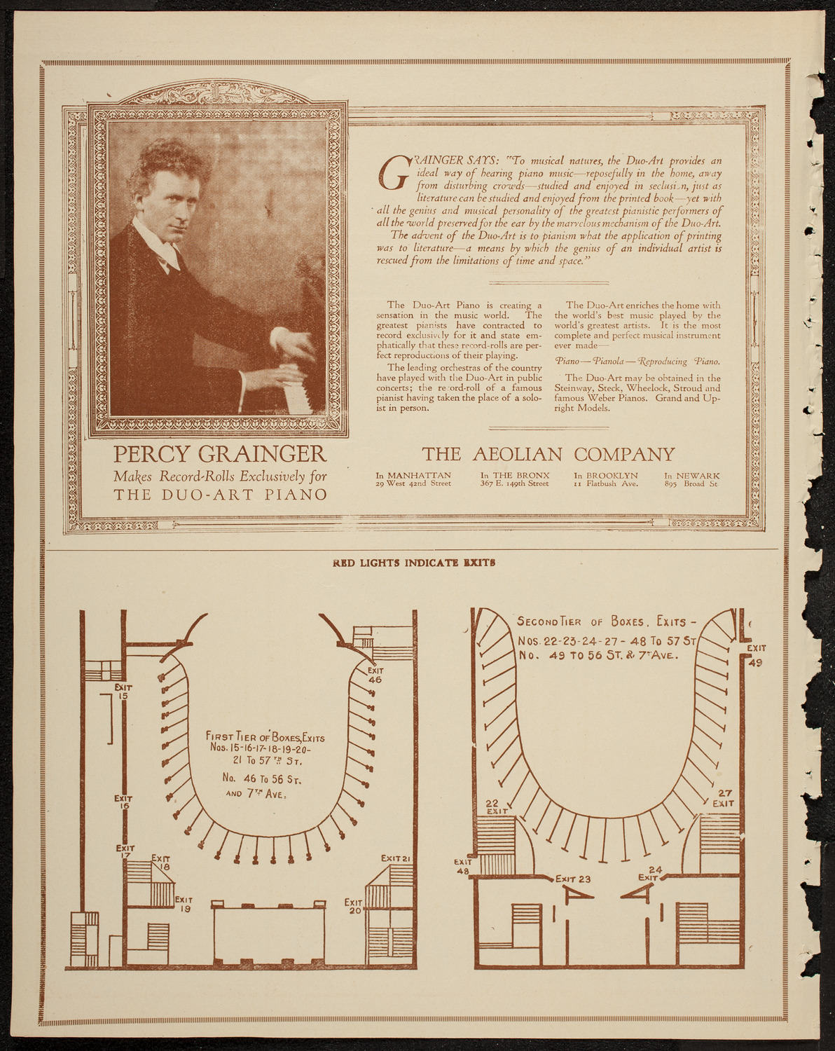 Alice Peroux Williams, Mezzo-Soprano, January 28, 1920, program page 10