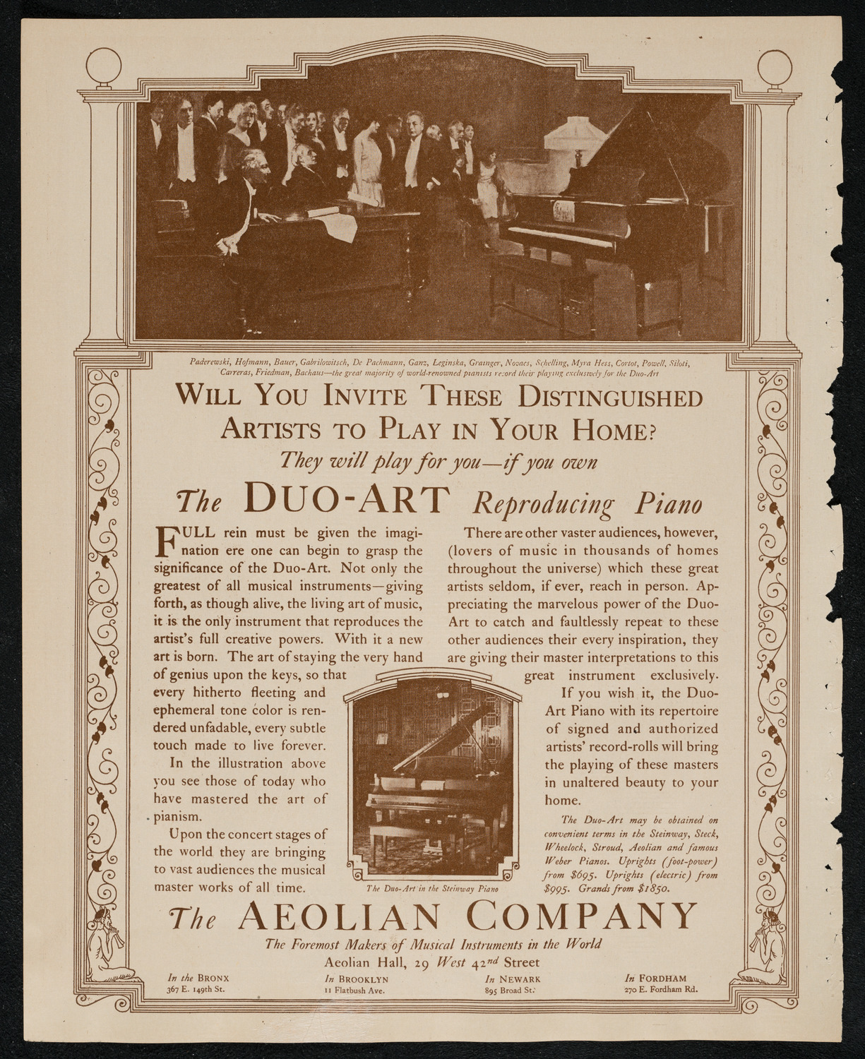 State Symphony Orchestra of New York, December 17, 1924, program page 2