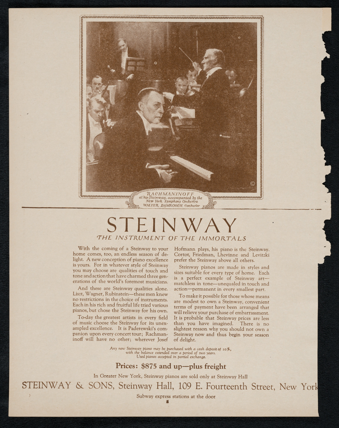 Universal Negro Improvement Association Meeting and Concert, March 27, 1923, program page 4