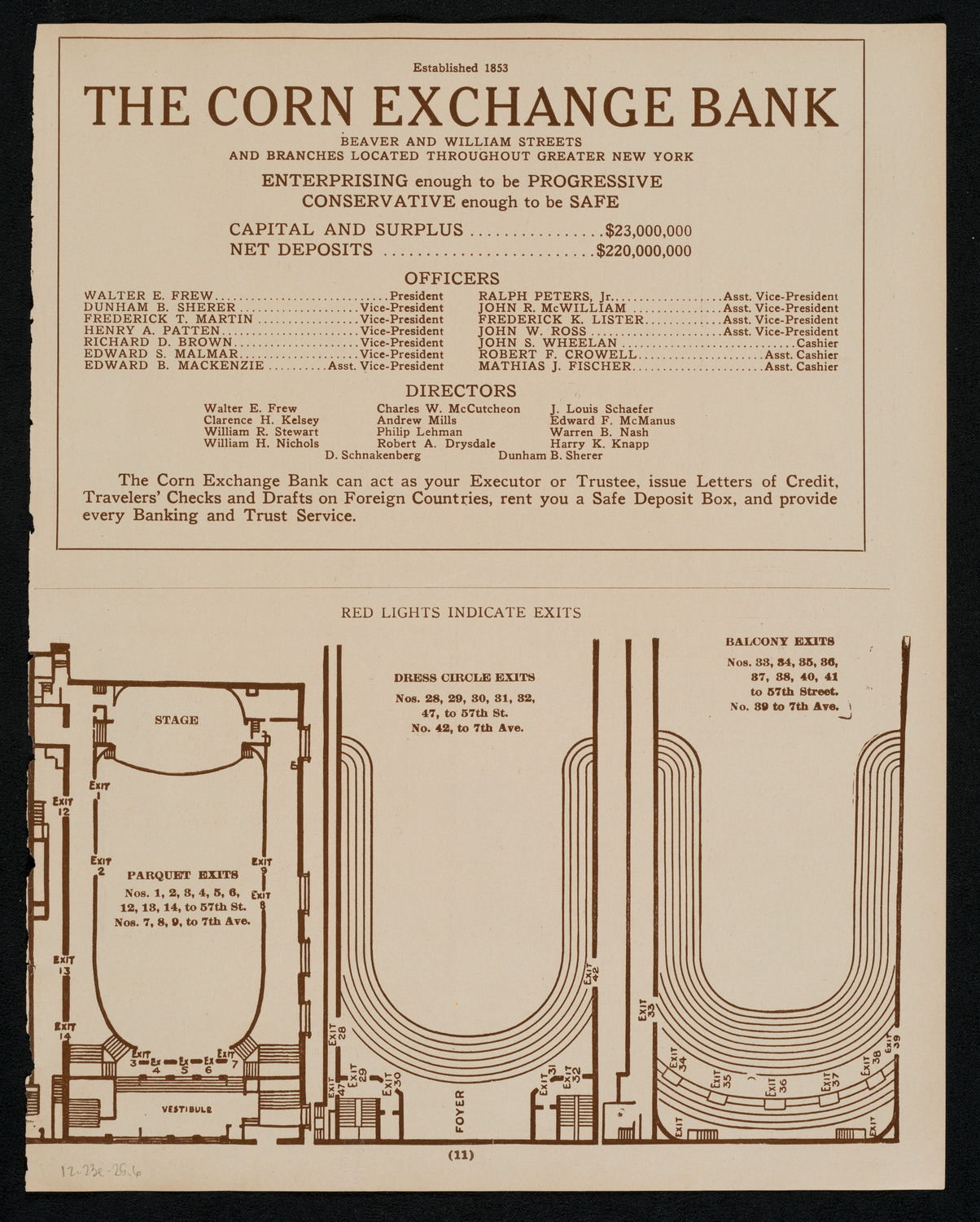 Schola Cantorum of New York, December 23, 1925, program page 11