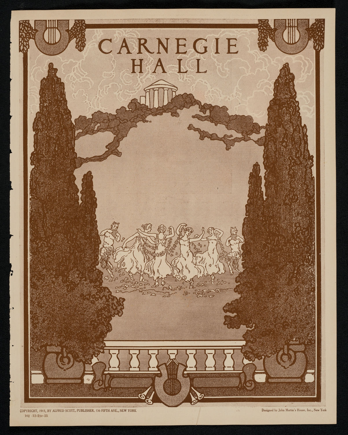 Schola Cantorum of New York, December 23, 1925, program page 1