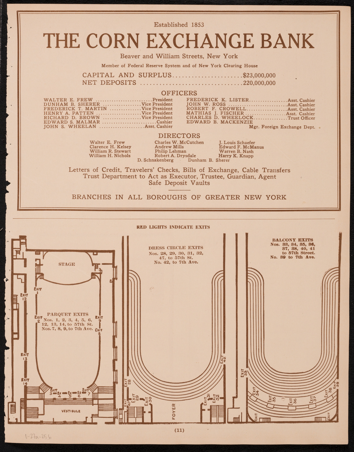 State Symphony Orchestra of New York, January 27, 1925, program page 11