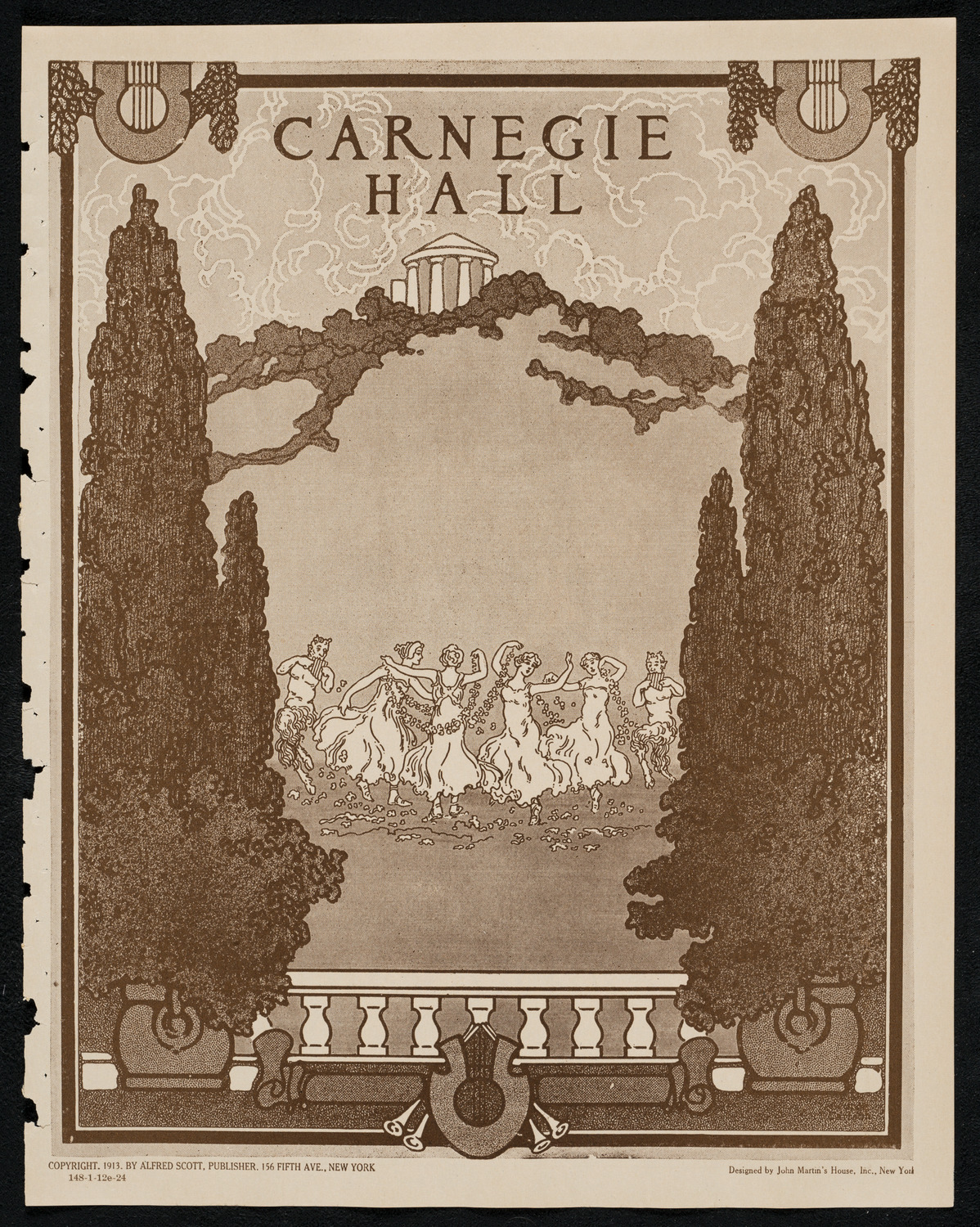 Ina Bourskaya, Elly Ney, Bronislaw Huberman, and Joseph Schwarz, January 12, 1924, program page 1