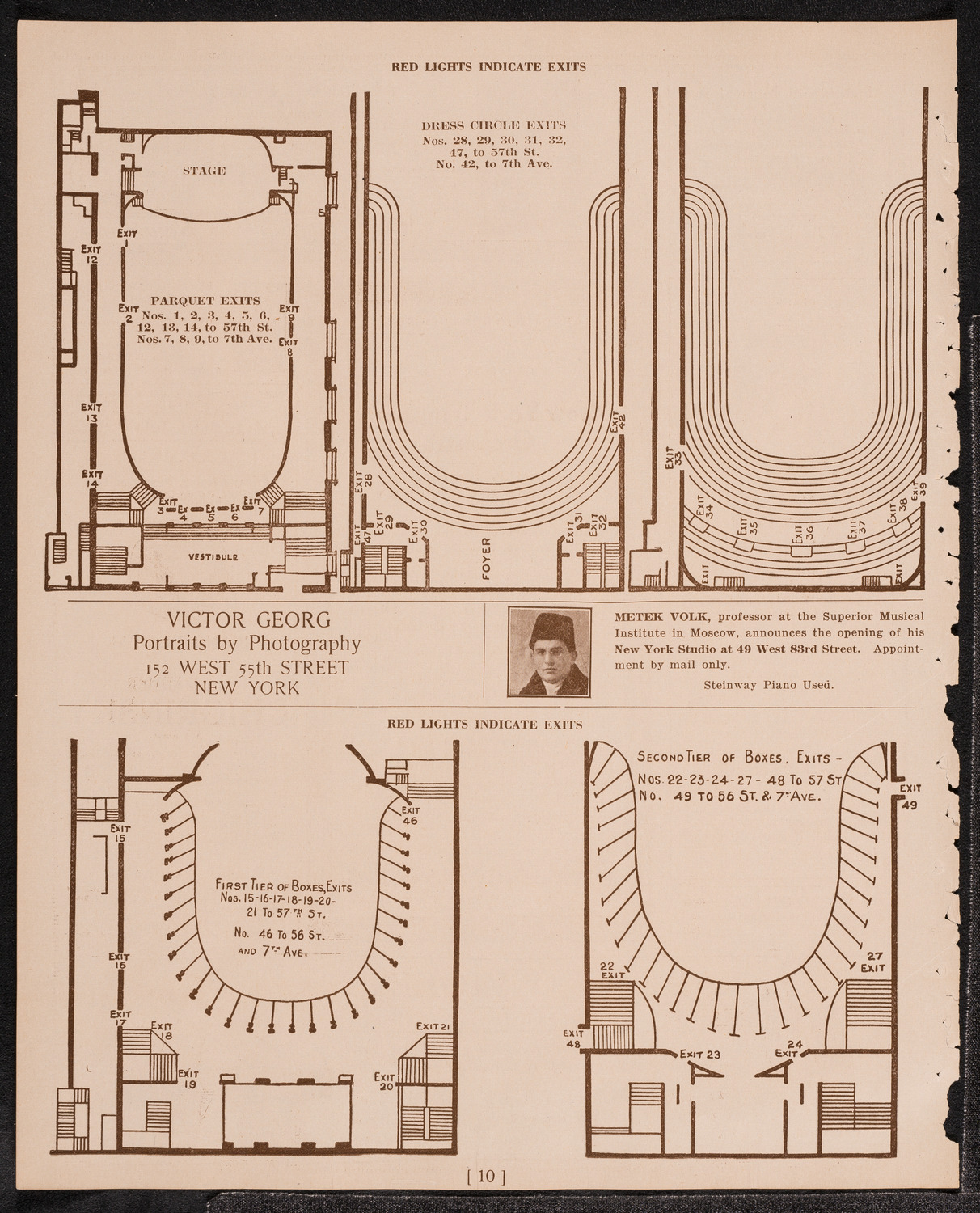 John Corigliano, Violin, November 6, 1921, program page 11