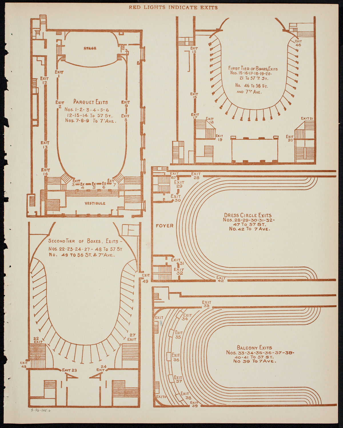 New York Philharmonic, March 26, 1914, program page 11