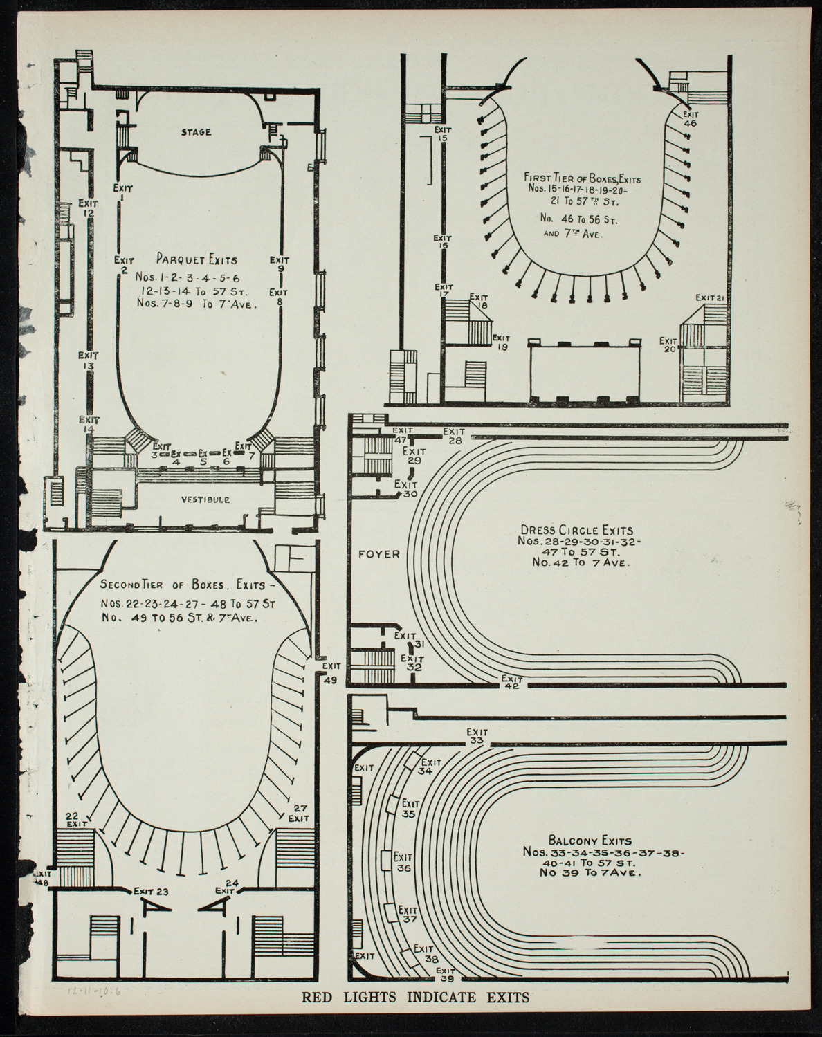 Elmendorf Lecture: Paris, December 11, 1910, program page 11
