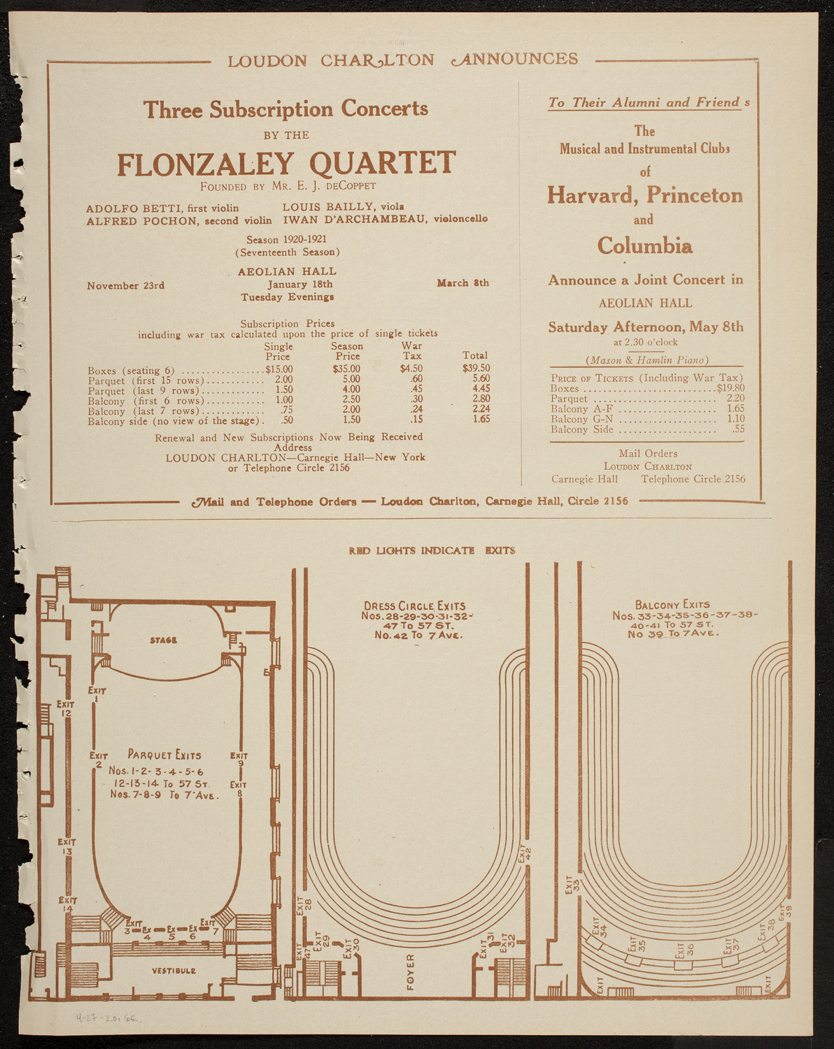 St. Olaf Choir, April 27, 1920, program page 11