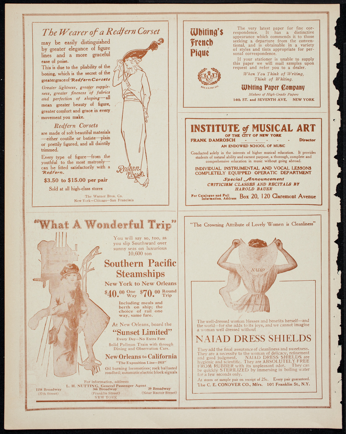 Newman Traveltalks: London -- Today, March 8, 1914, program page 2