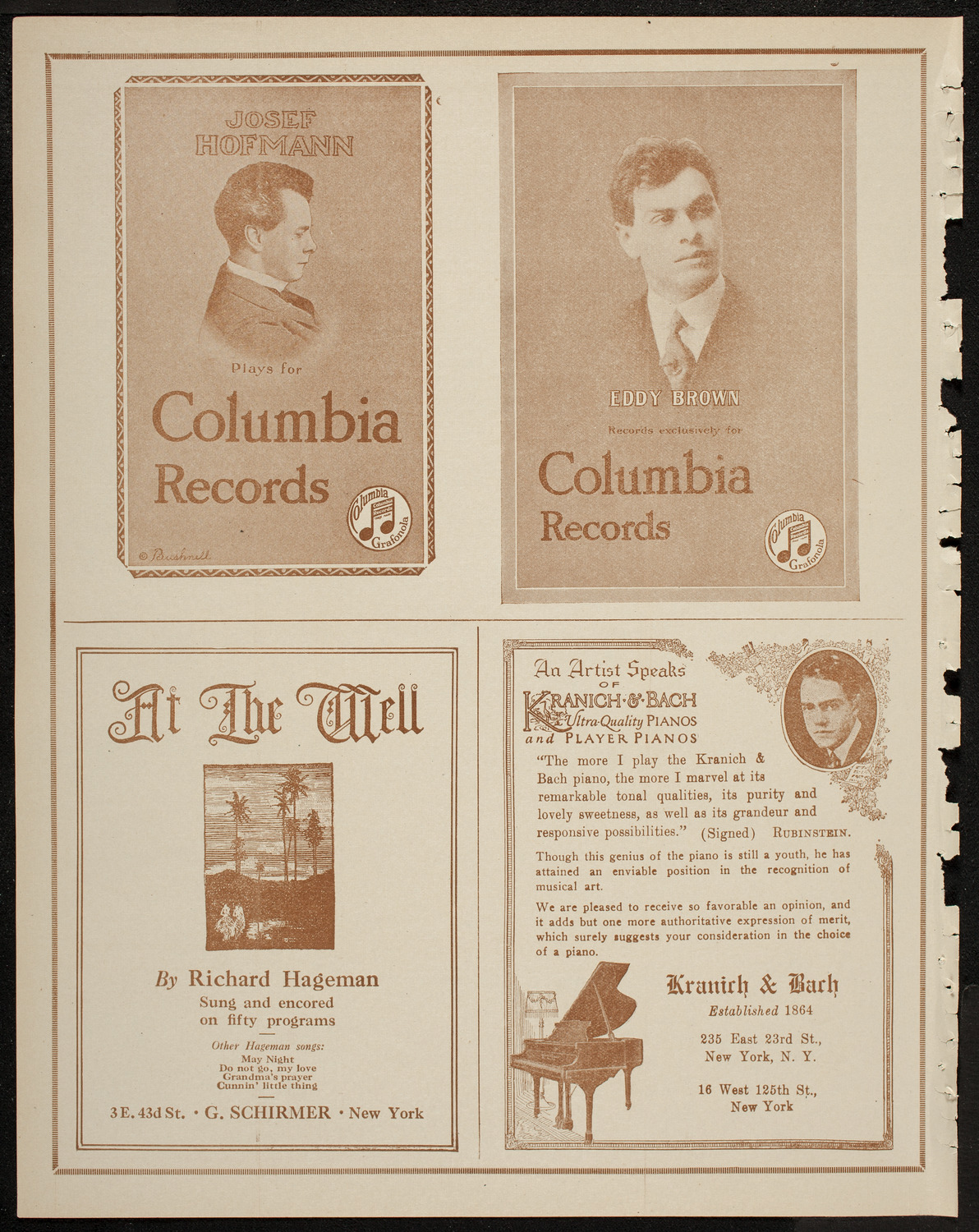 Gala Masonic Music Festival, May 22, 1920, program page 6