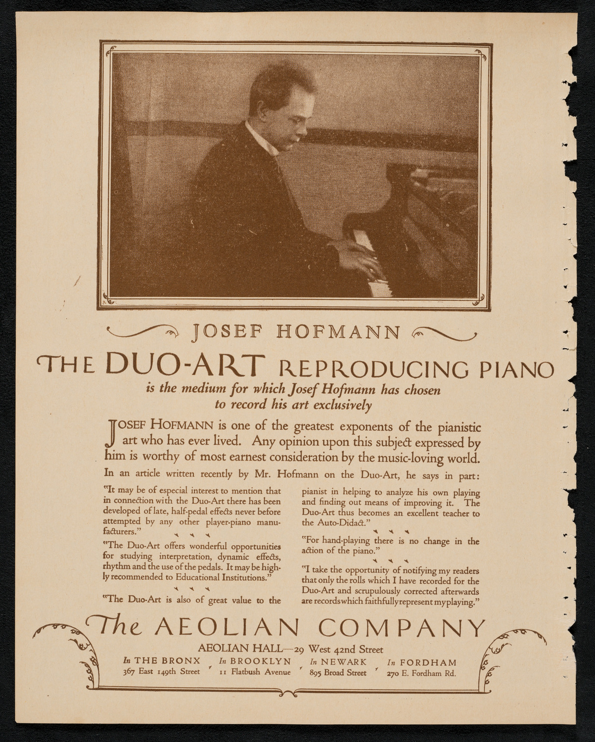 Sigrid Onégin, Contralto, February 10, 1923, program page 2