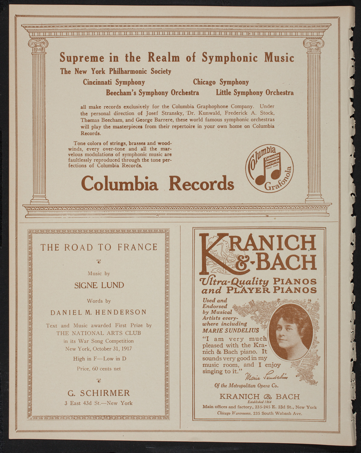Symphony Concert for Young People, January 5, 1918, program page 6