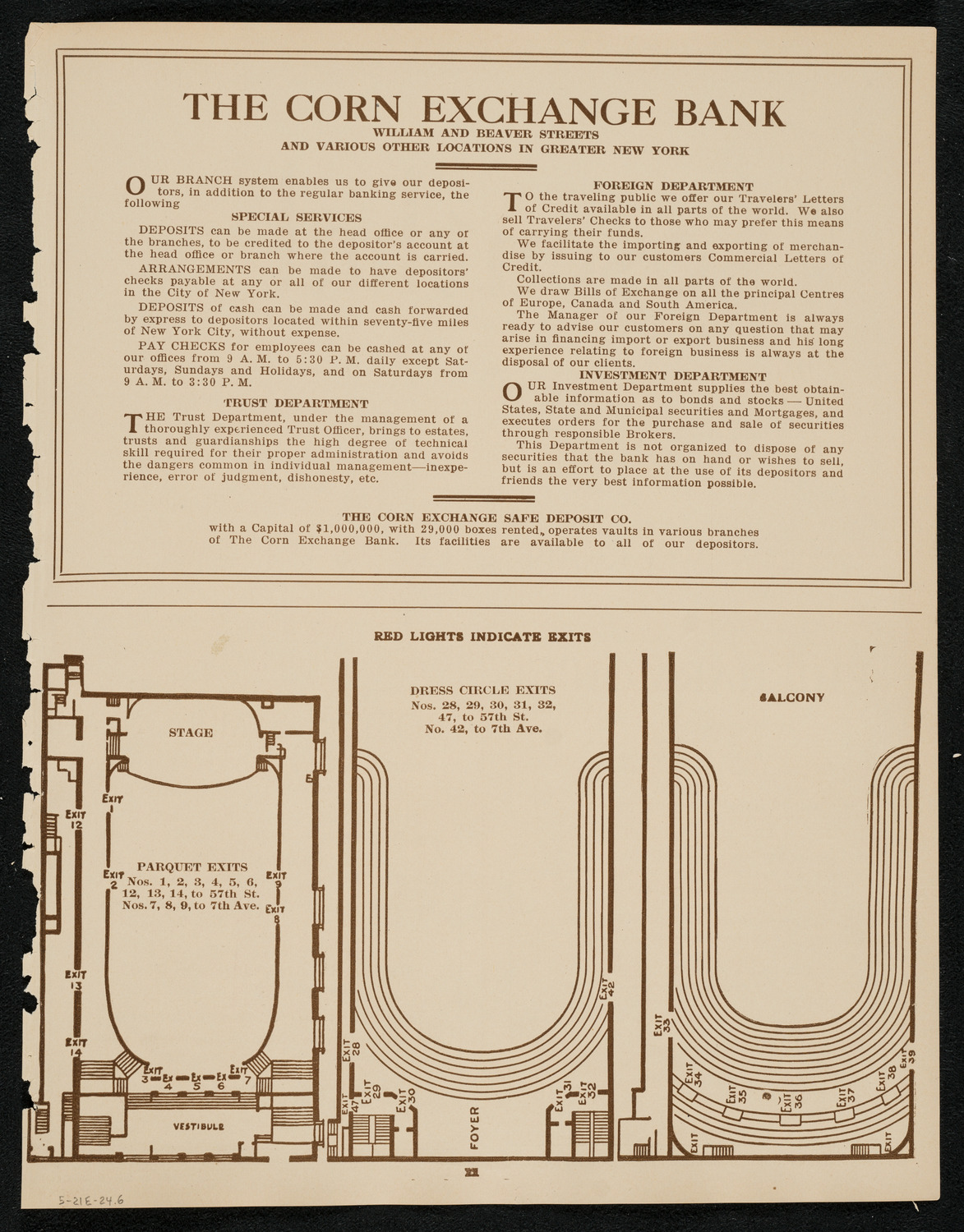 Testimonial Concert in Honor of Don Fuchs, May 21, 1924, program page 11