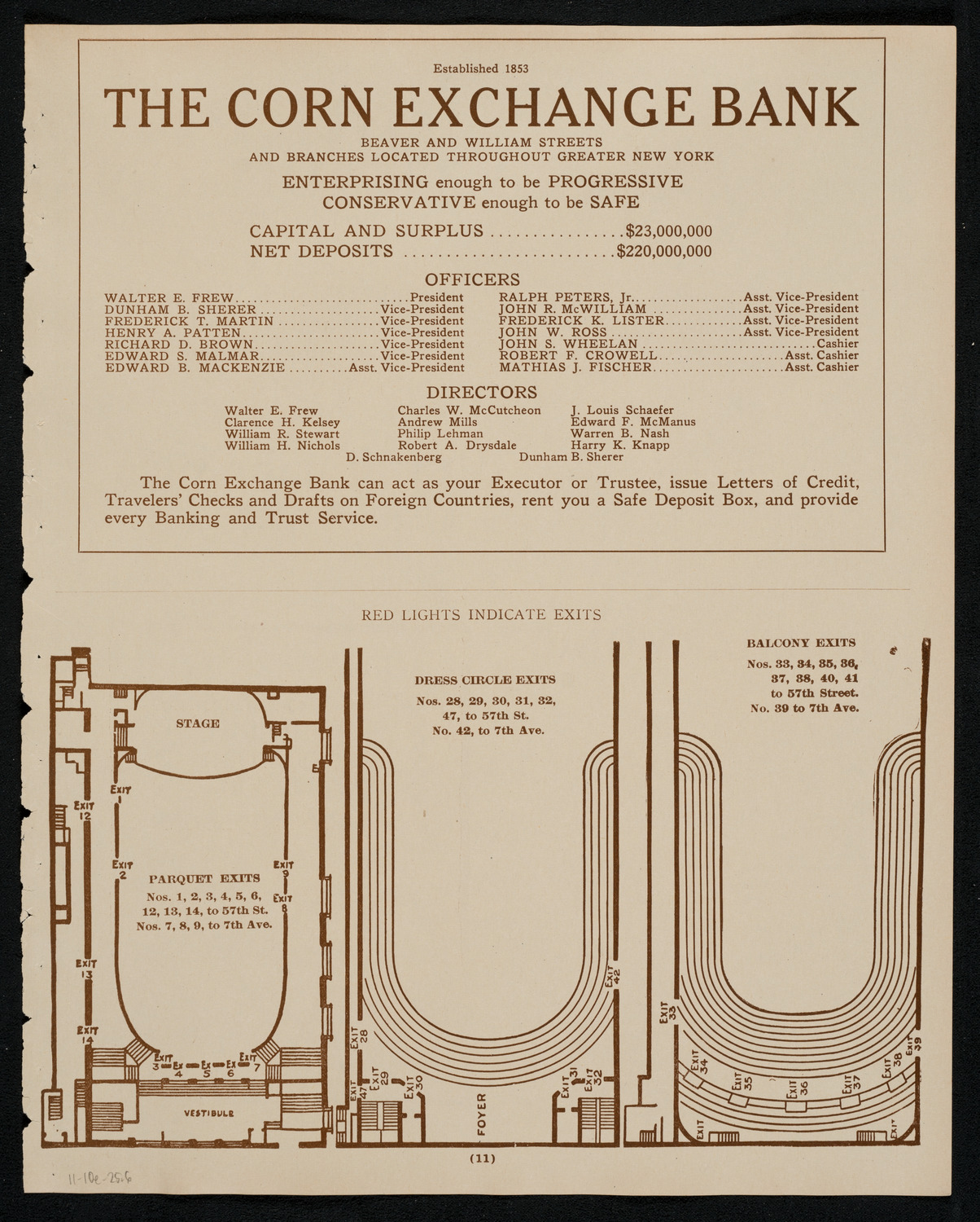 State Symphony Orchestra of New York, November 10, 1925, program page 11