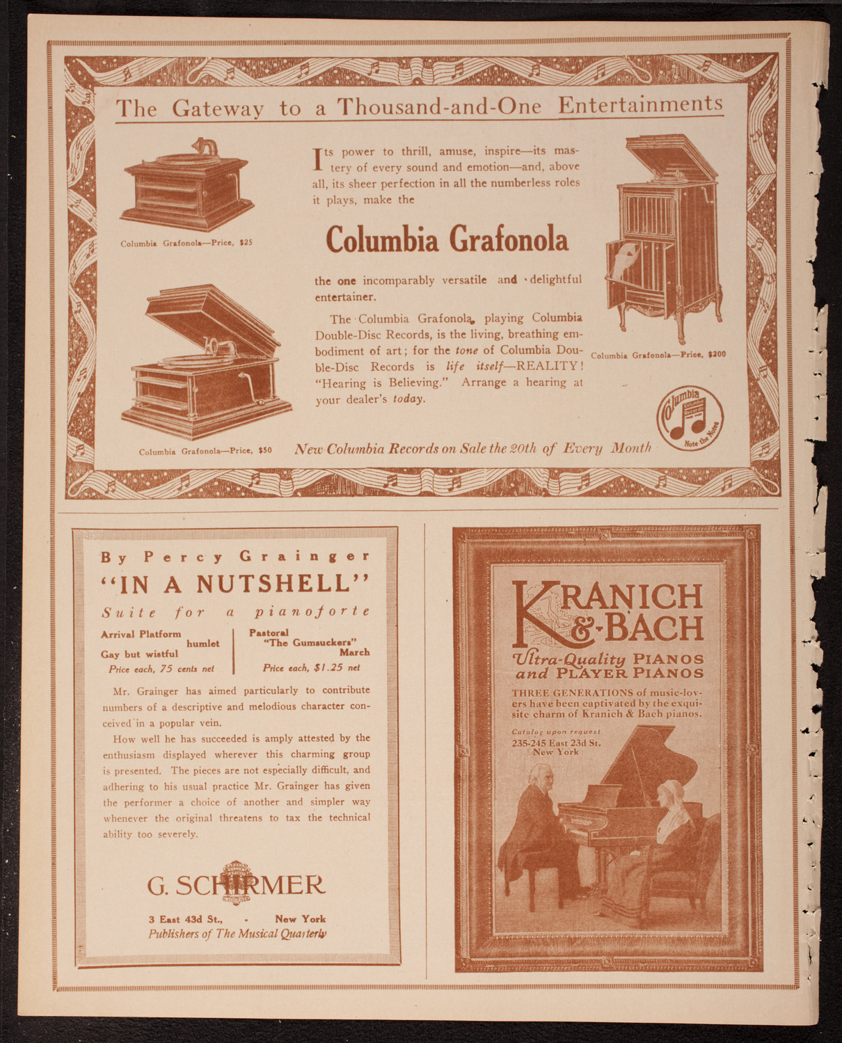 Meeting: American Rights League, March 5, 1917, program page 6
