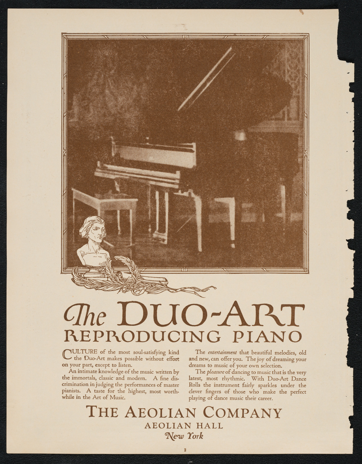 Isa Kremer, Soprano, October 29, 1922, program page 2