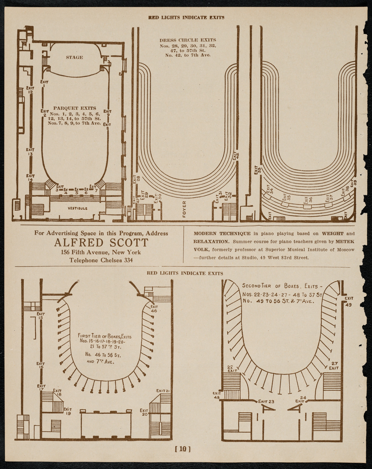 Philadelphia Orchestra, March 14, 1922, program page 10