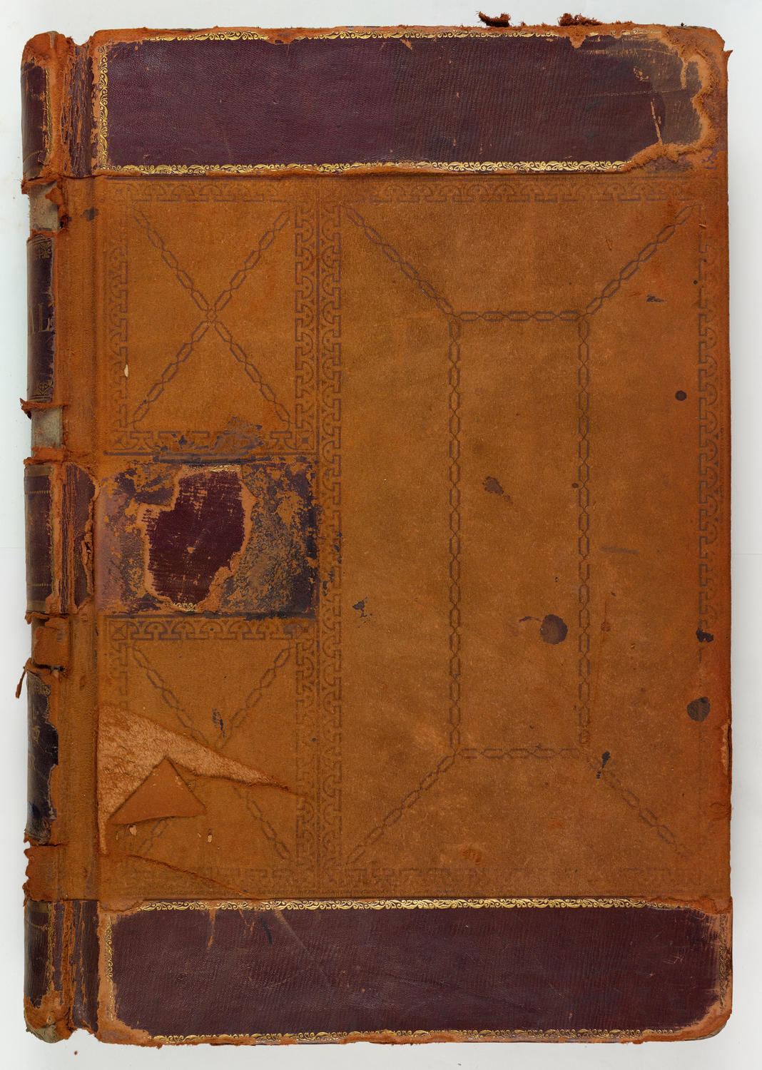 Music Hall Accounting Ledger Journal, volume 7, front cover