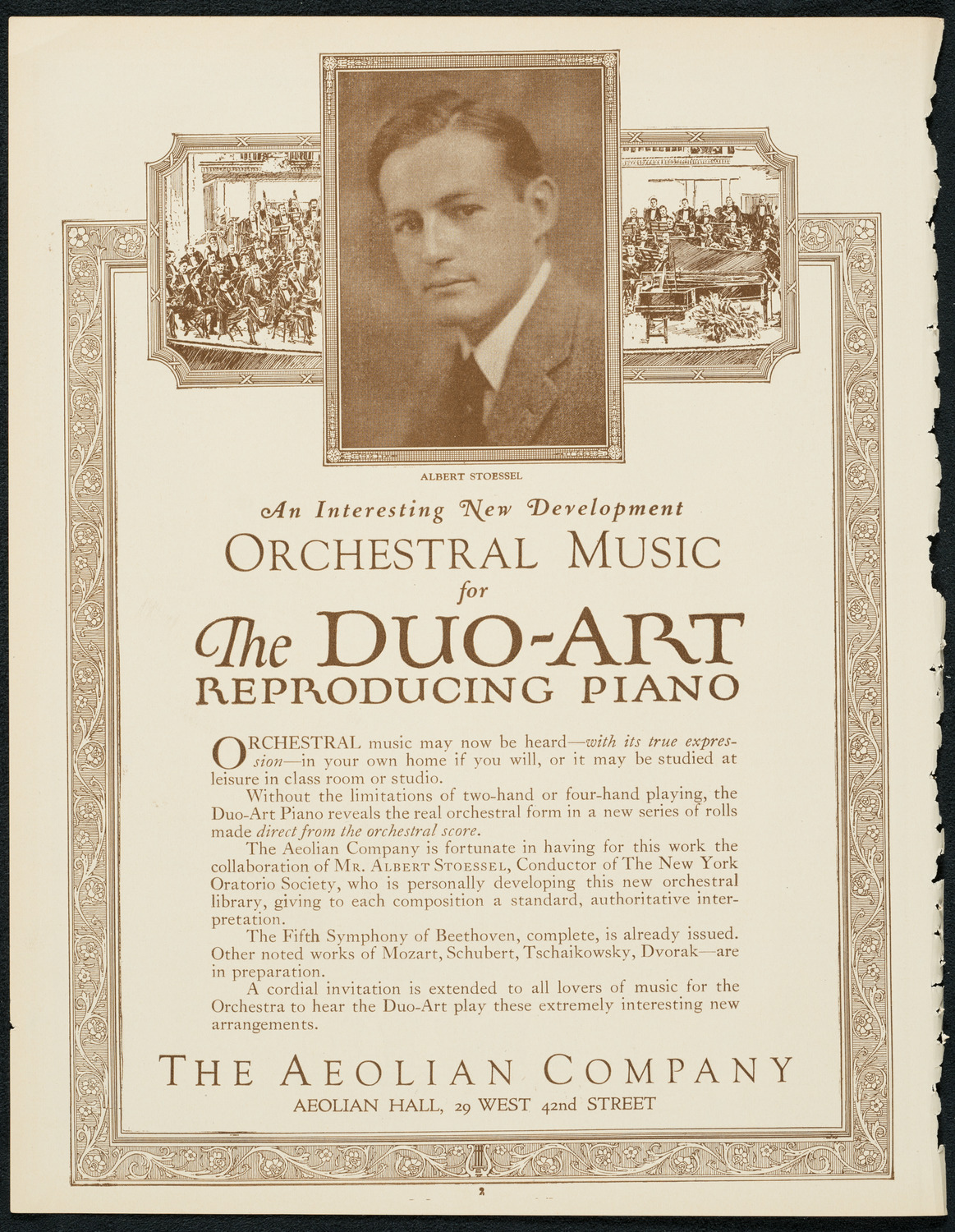 Symphony Concert for Young People, December 29, 1923, program page 2
