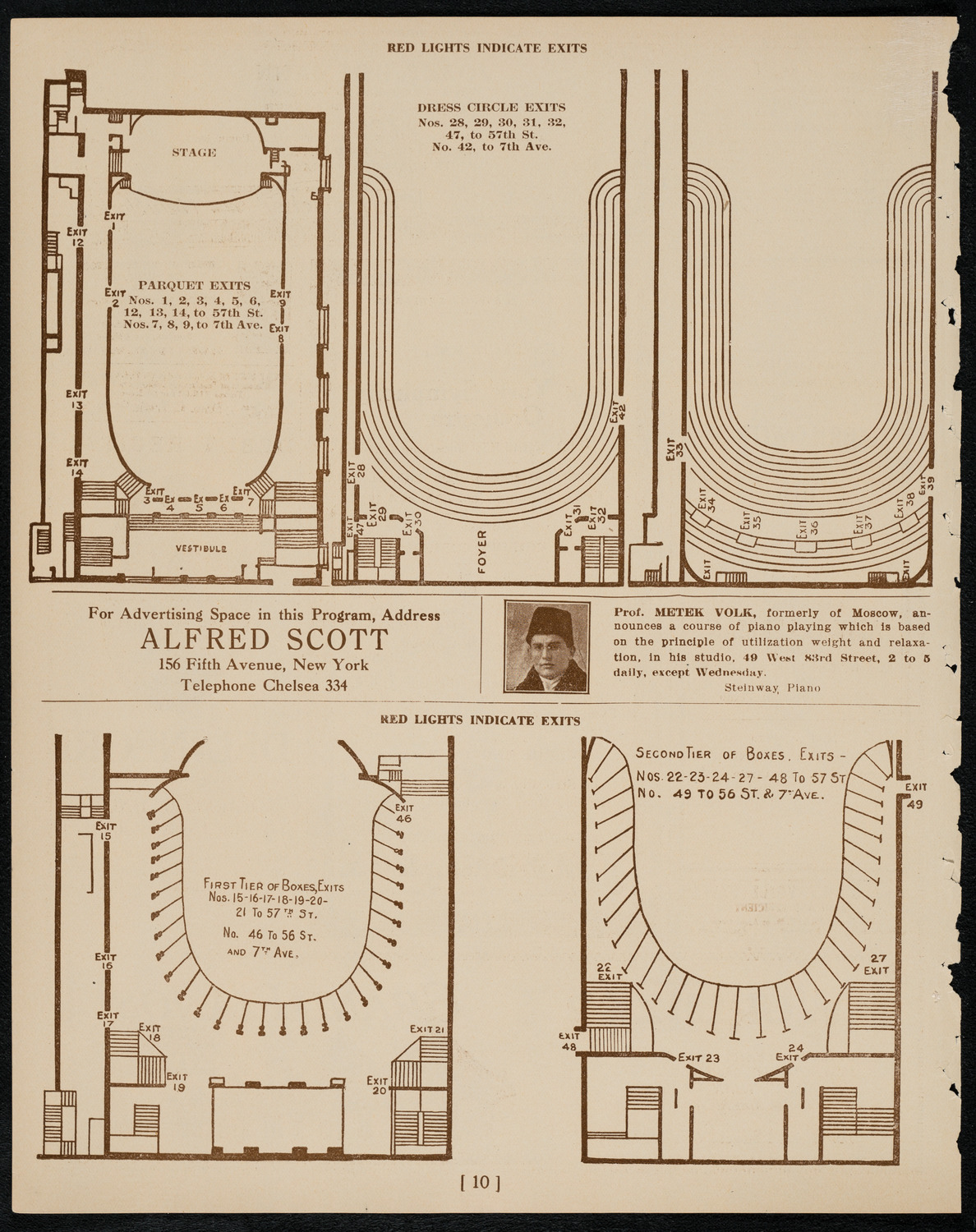 Leonardo da Vinci Evening with Comm. Dr. John W. Lieb, January 20, 1922, program page 10