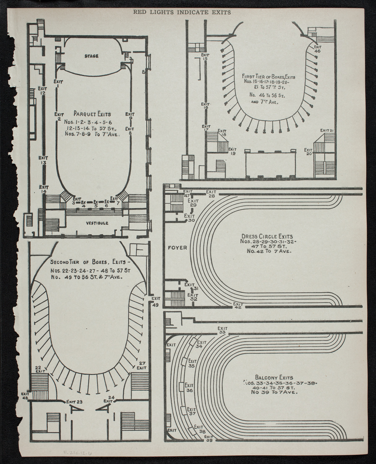 New York Philharmonic, November 21, 1912, program page 11