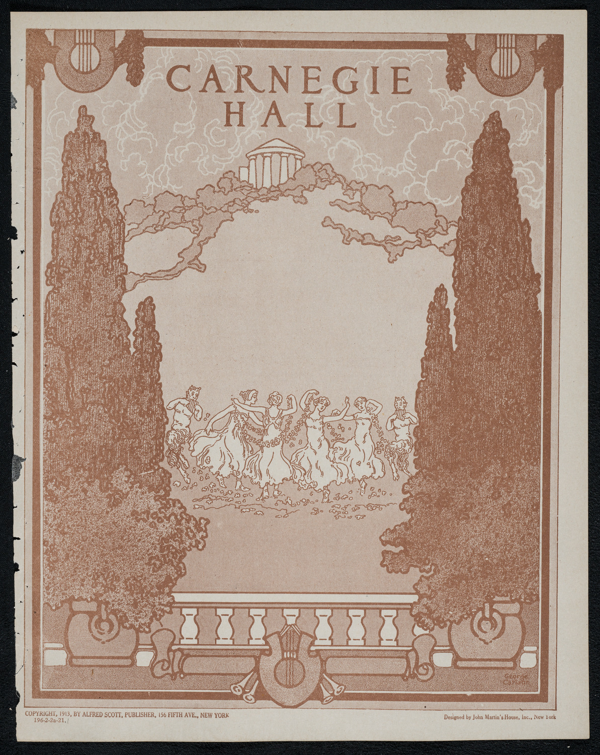 National Symphony Orchestra, February 2, 1921, program page 1