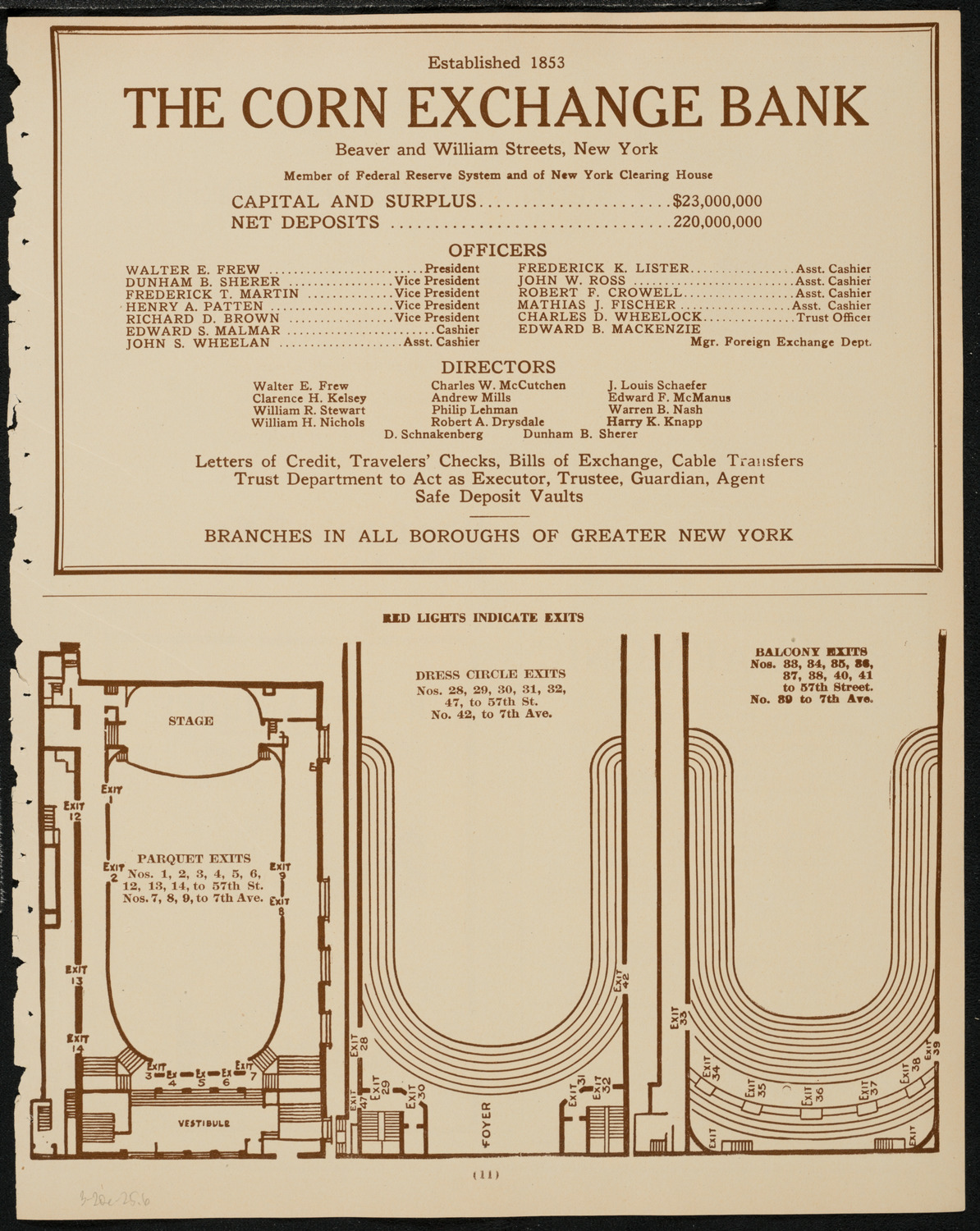 Benefit: Association of Music School Settlements, March 20, 1925, program page 11