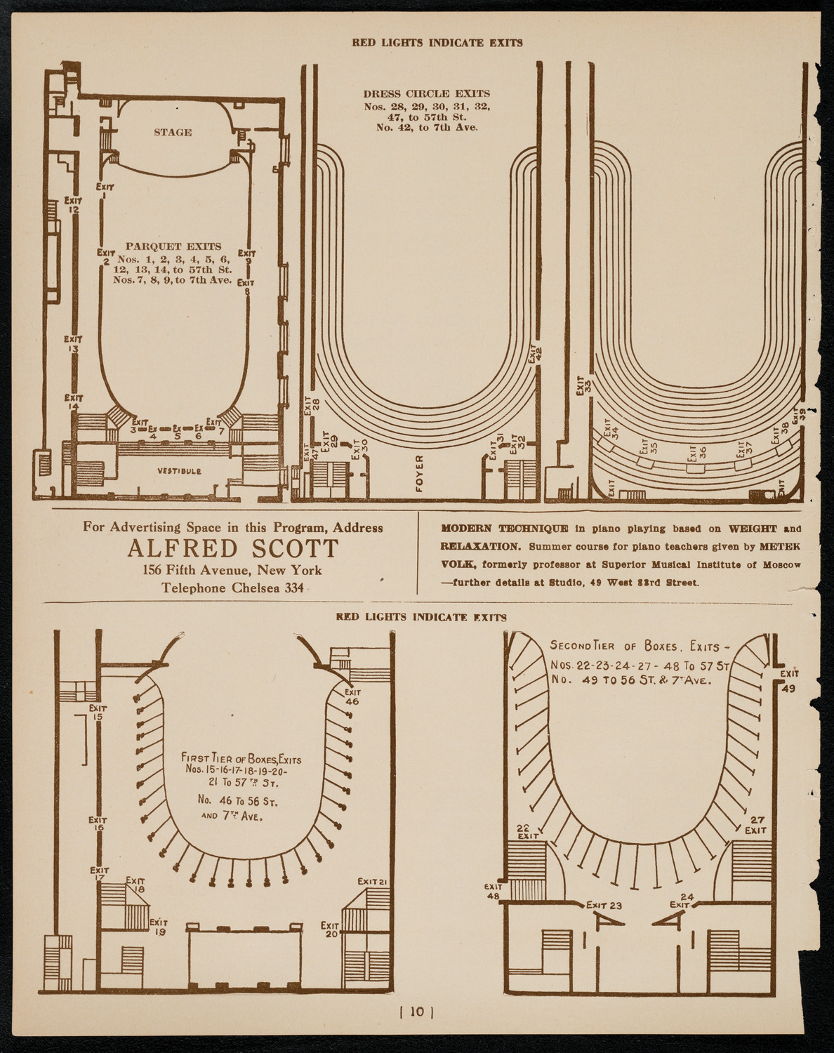 Fritz Kreisler, Violin, April 23, 1922, program page 10