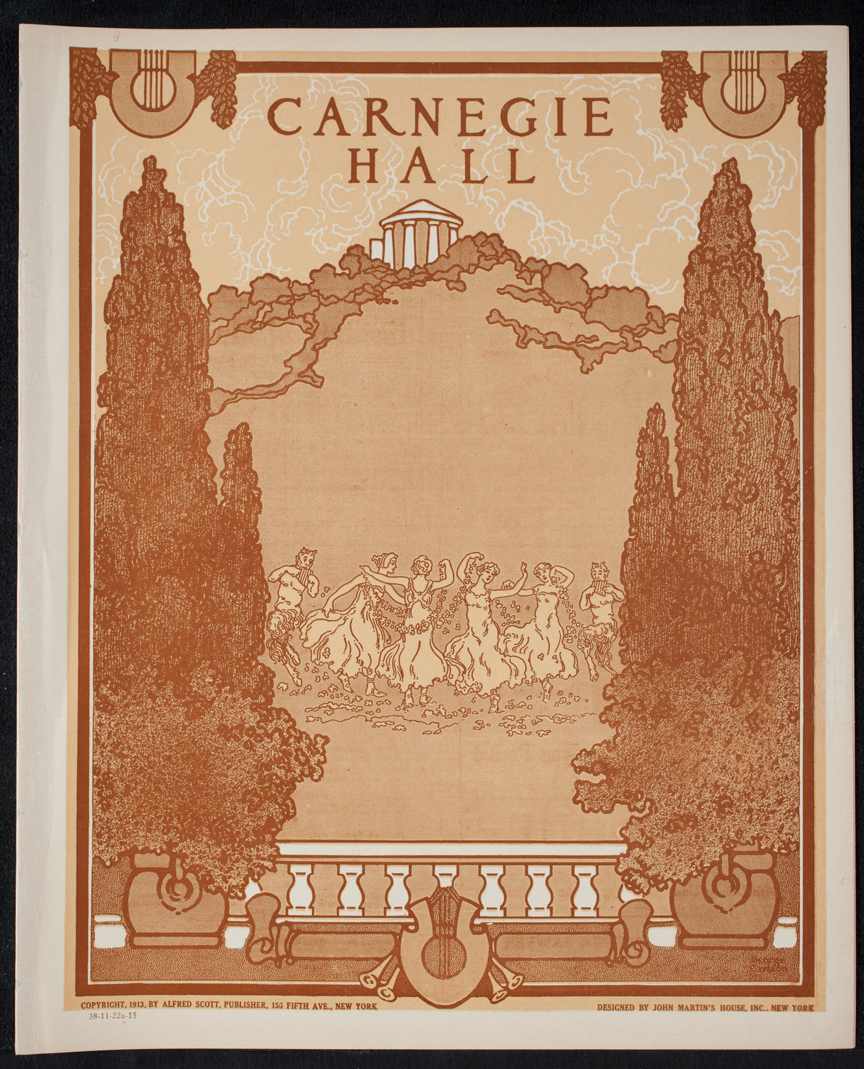 Elmendorf Lecture: Switzerland, November 22, 1915, program page 1