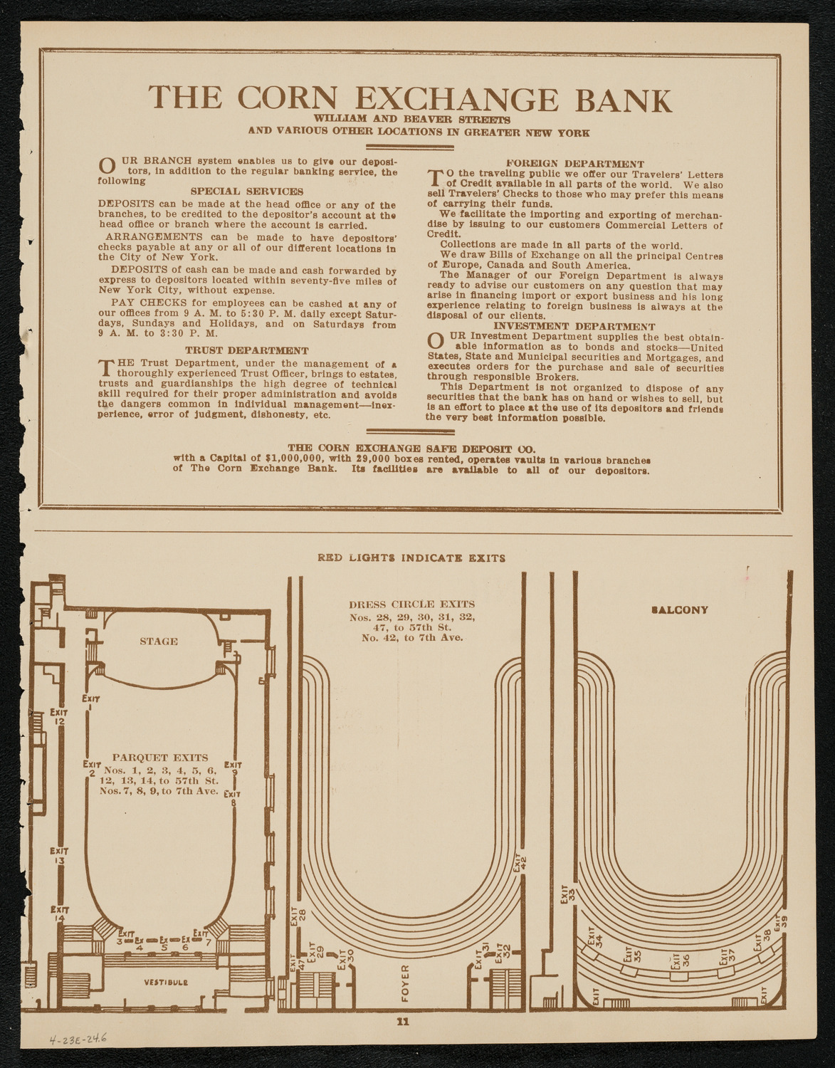 Isa Kremer, Soprano, Abracha Konevsky, Violin, Sara Sokolsky-Fried, Piano, and Josef Rosenblatt, Tenor, April 23, 1924, program page 11