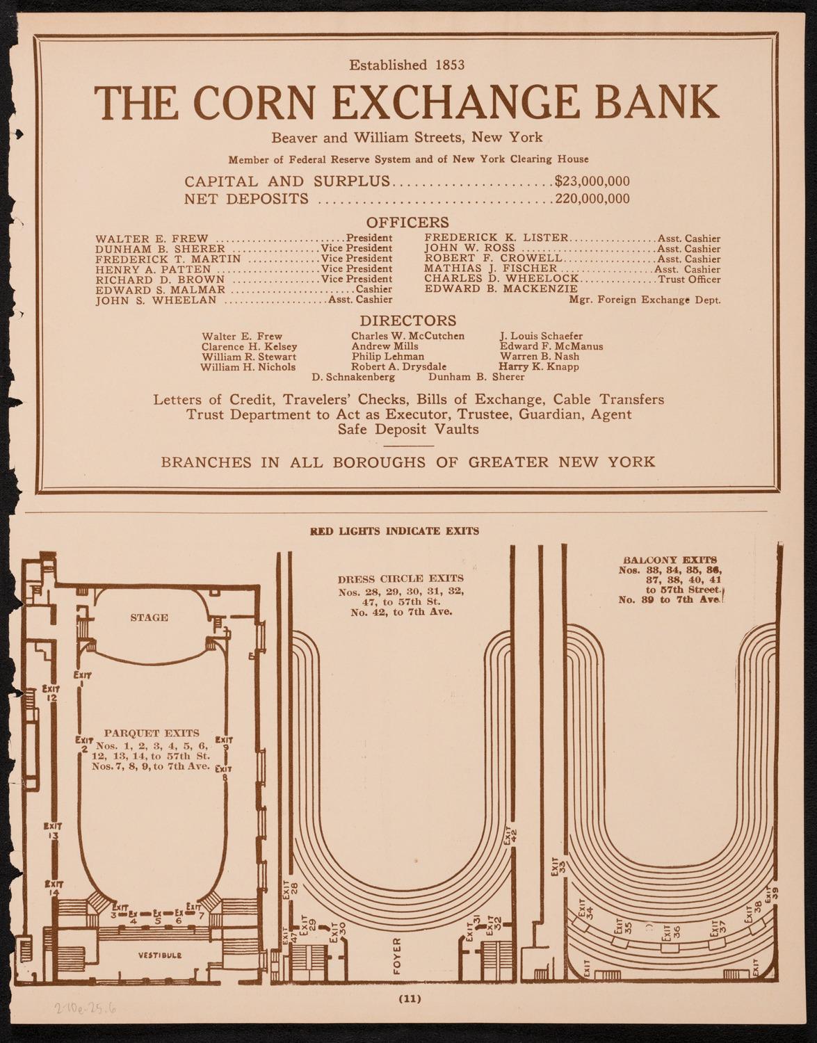 Frieda Hempel, Soprano, February 10, 1925, program page 11