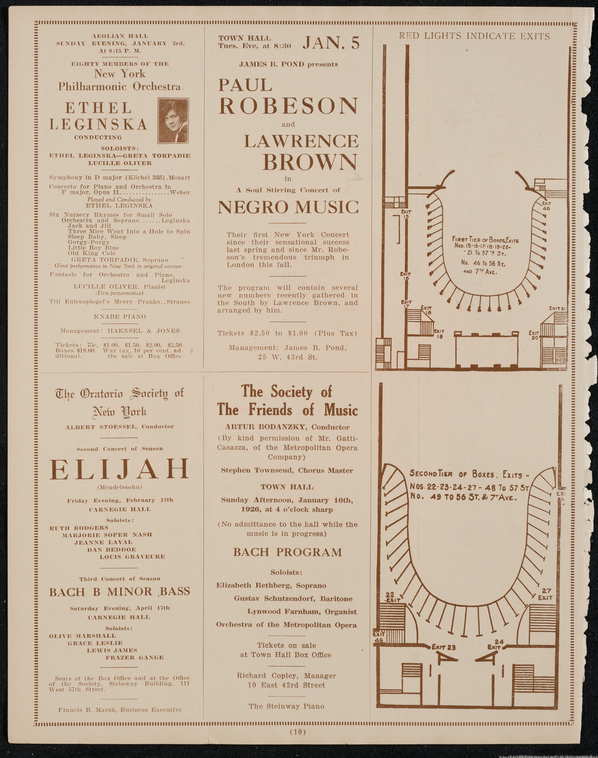 Maria Theresa, December 28, 1925, program page 10