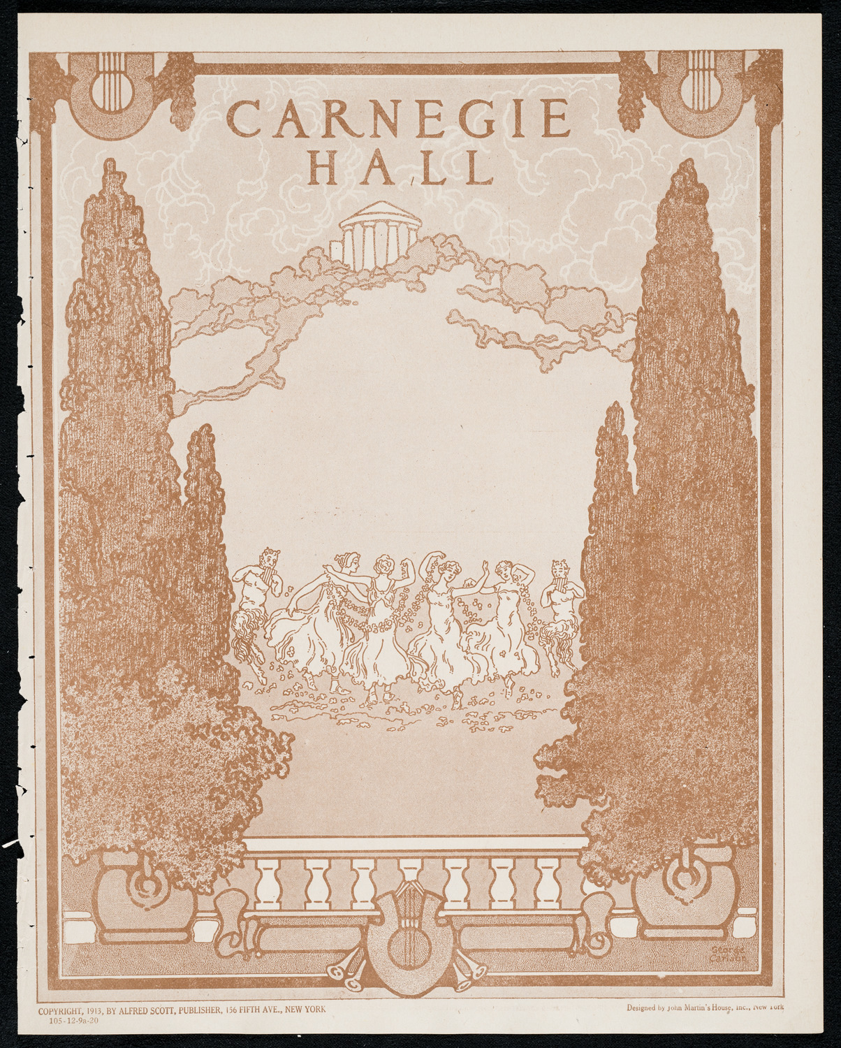 New York Symphony Orchestra, December 9, 1920, program page 1