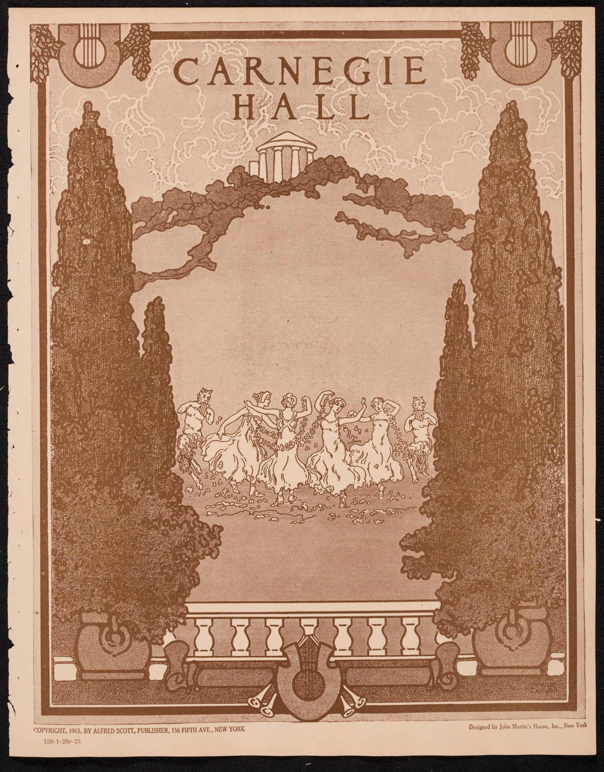 New York Philharmonic Students' Concert, January 28, 1925, program page 1