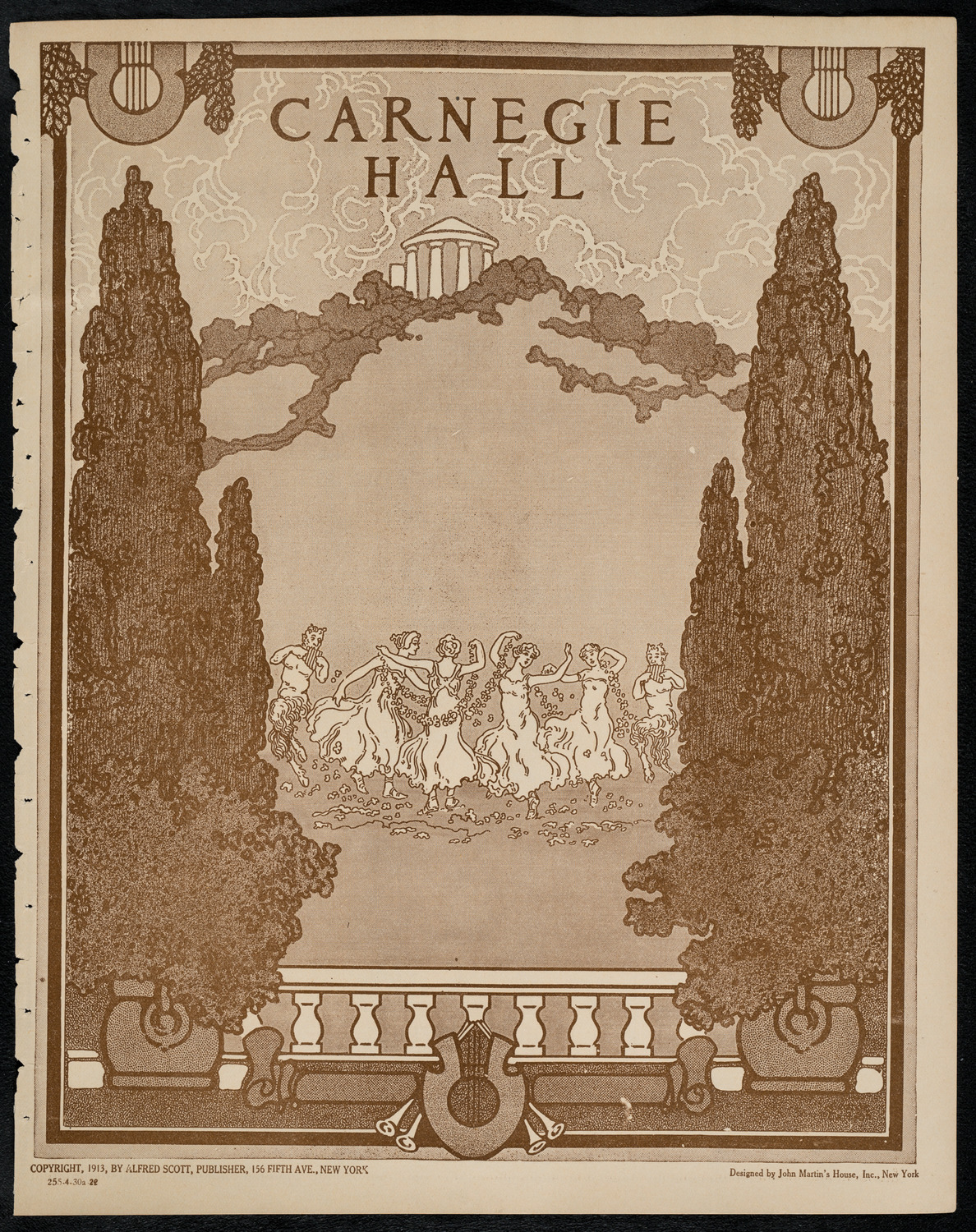 Salvation Army Gathering, April 30, 1922, program page 1