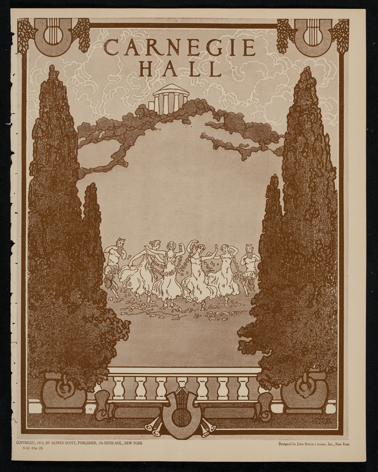 Alexander Brailowsky, Piano, October 18, 1925, program page 1