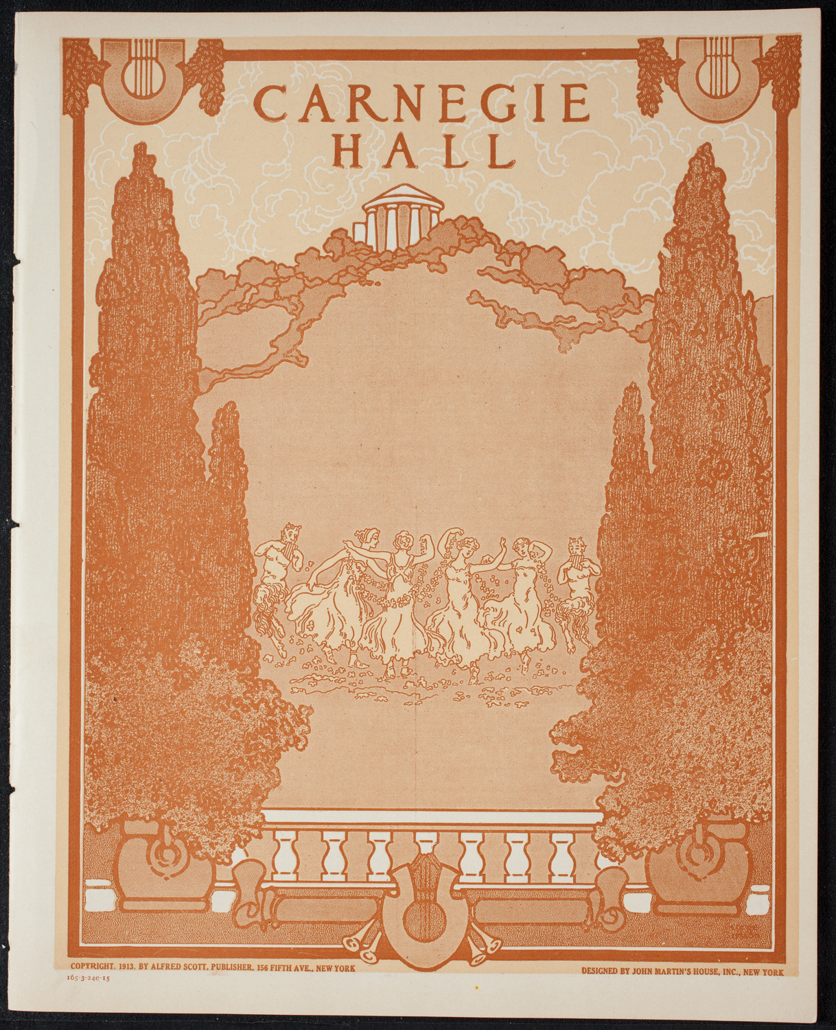 Oratorio Society of New York, March 24, 1915, program page 1