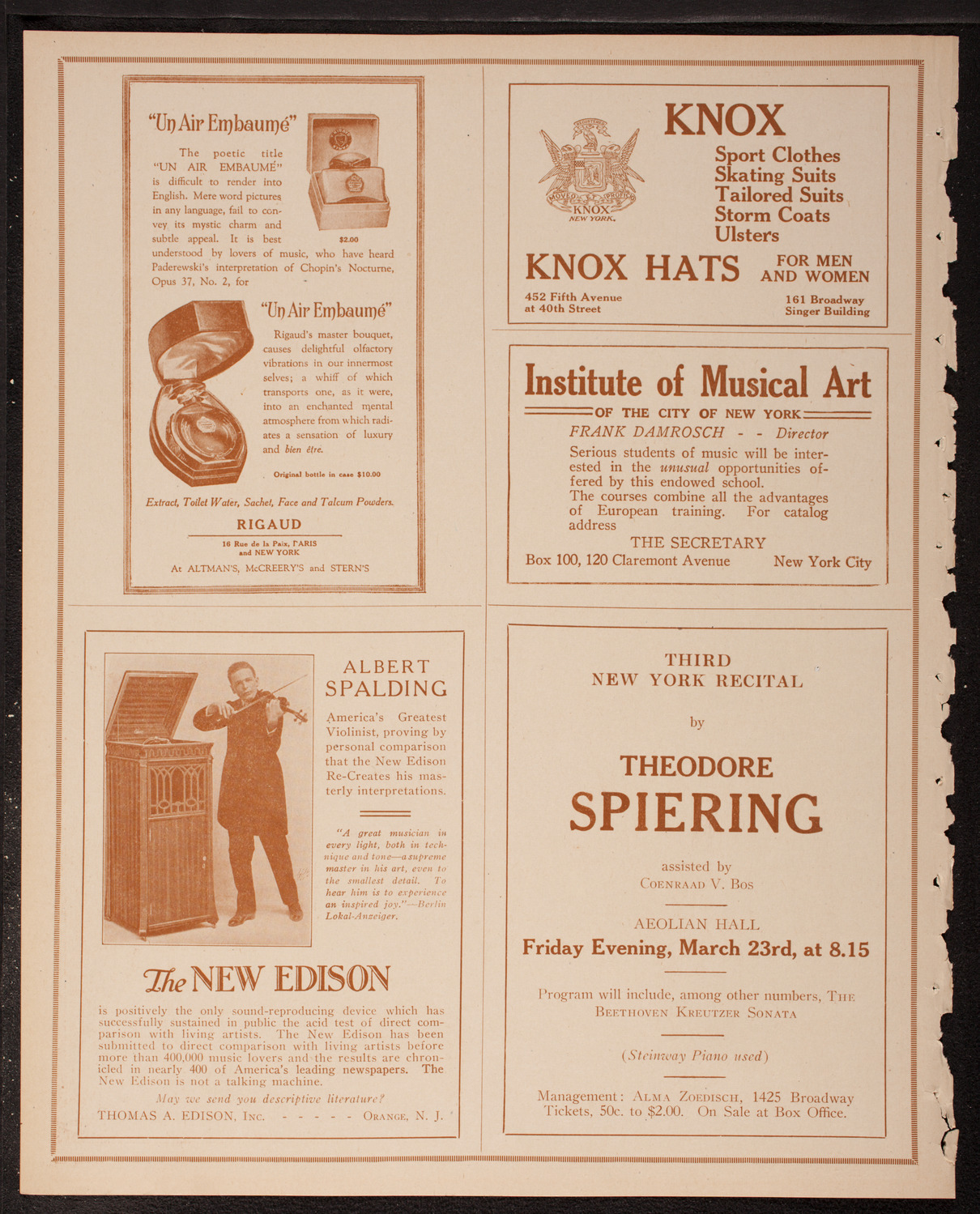 Film: The Great Fur Industry, March 12, 1917, program page 2