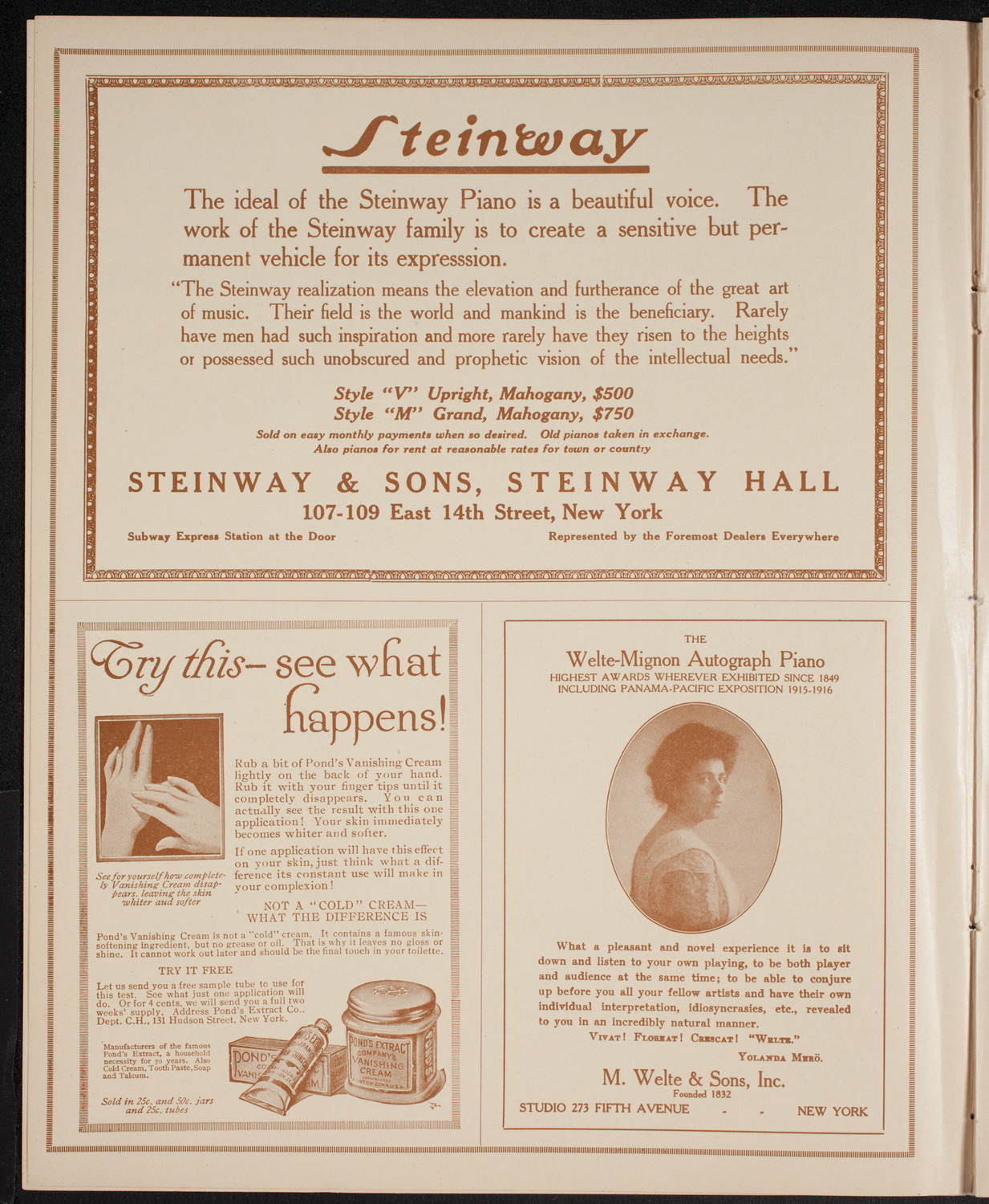 New York Banks' Glee Club, April 8, 1916, program page 4