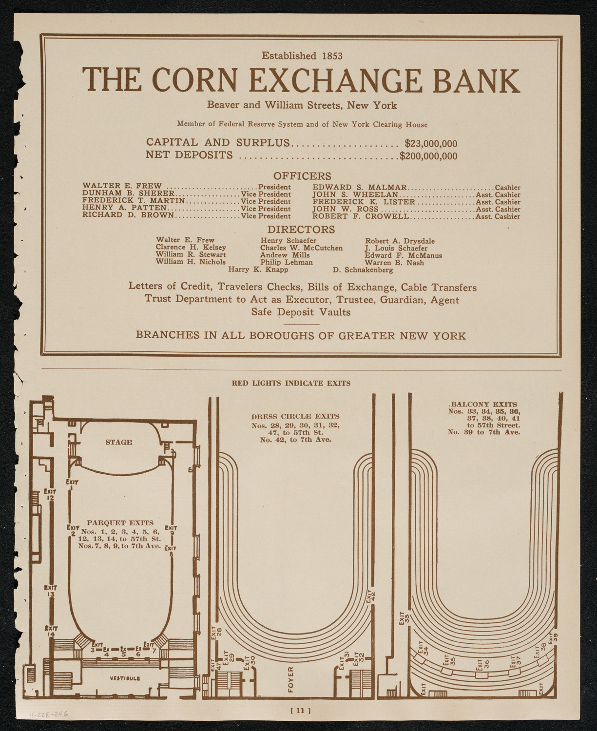 Maud Morgan Golden Jubilee Concert, November 22, 1924, program page 11