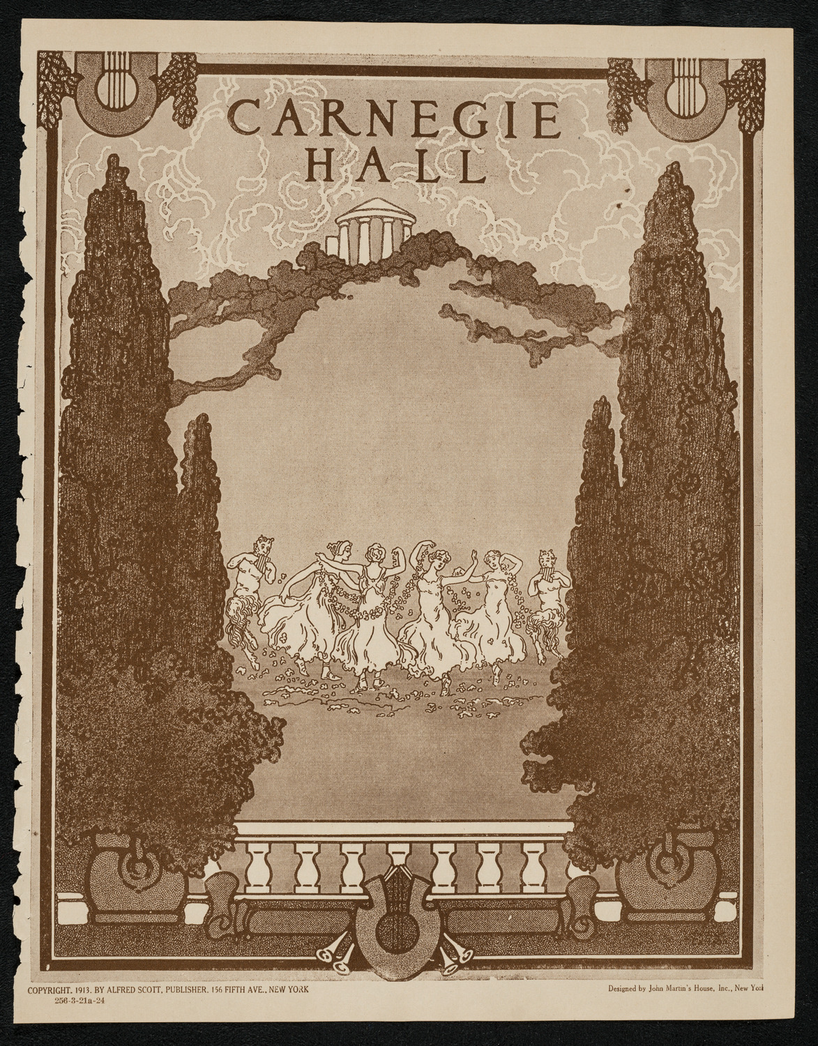 New York Philharmonic, March 21, 1924, program page 1